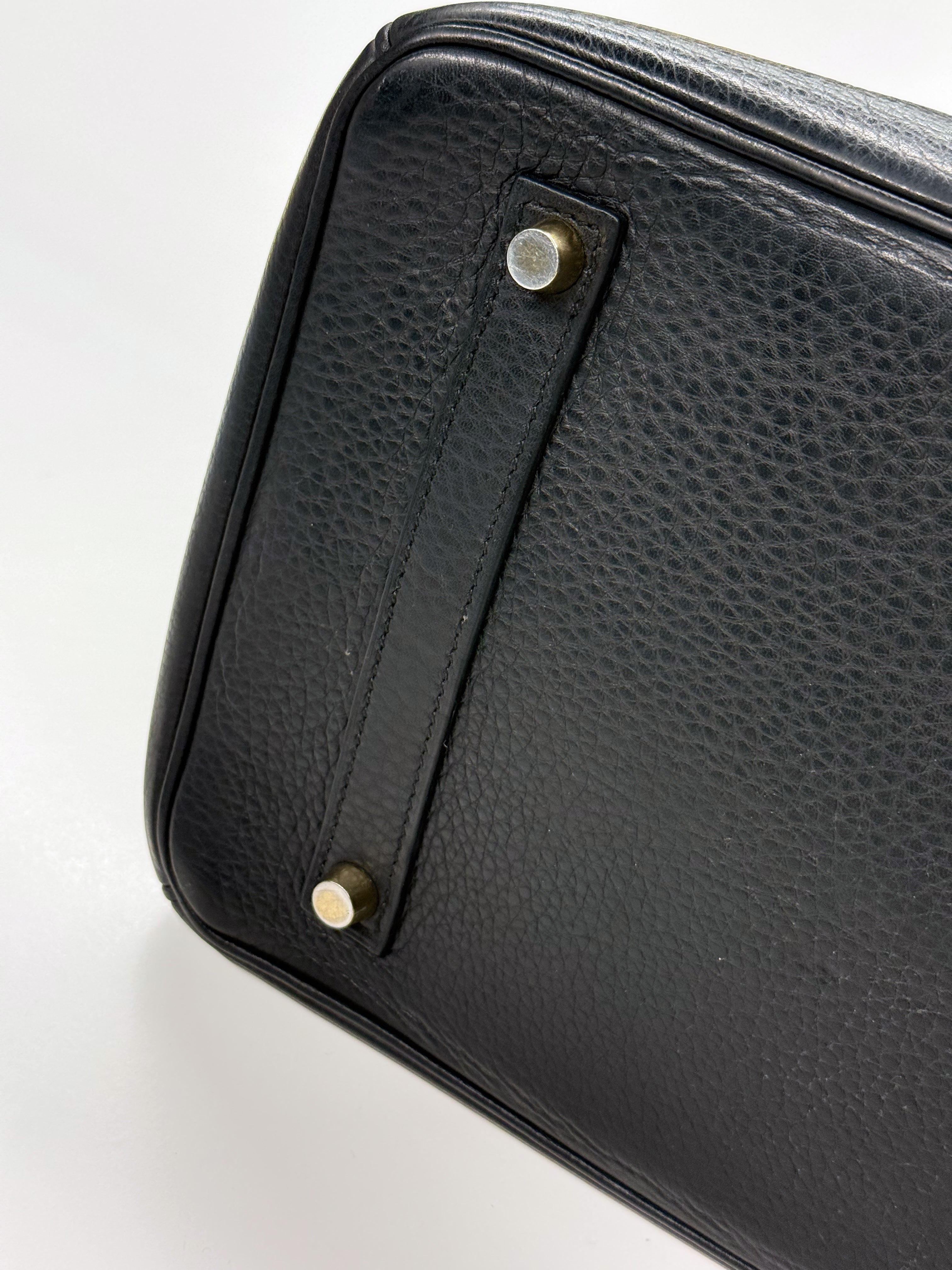 Hermès Birkin 35 Black Togo Leather Bag with Gold Hardware