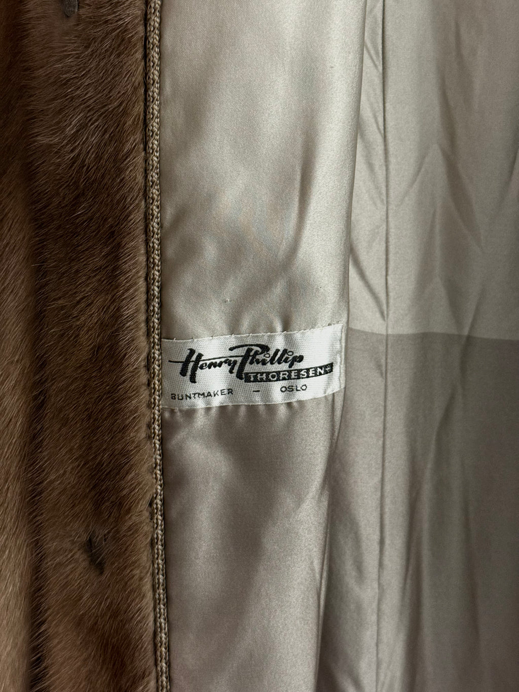 Saga Mink Coat by Henry Thøllip Thoresen Oslo