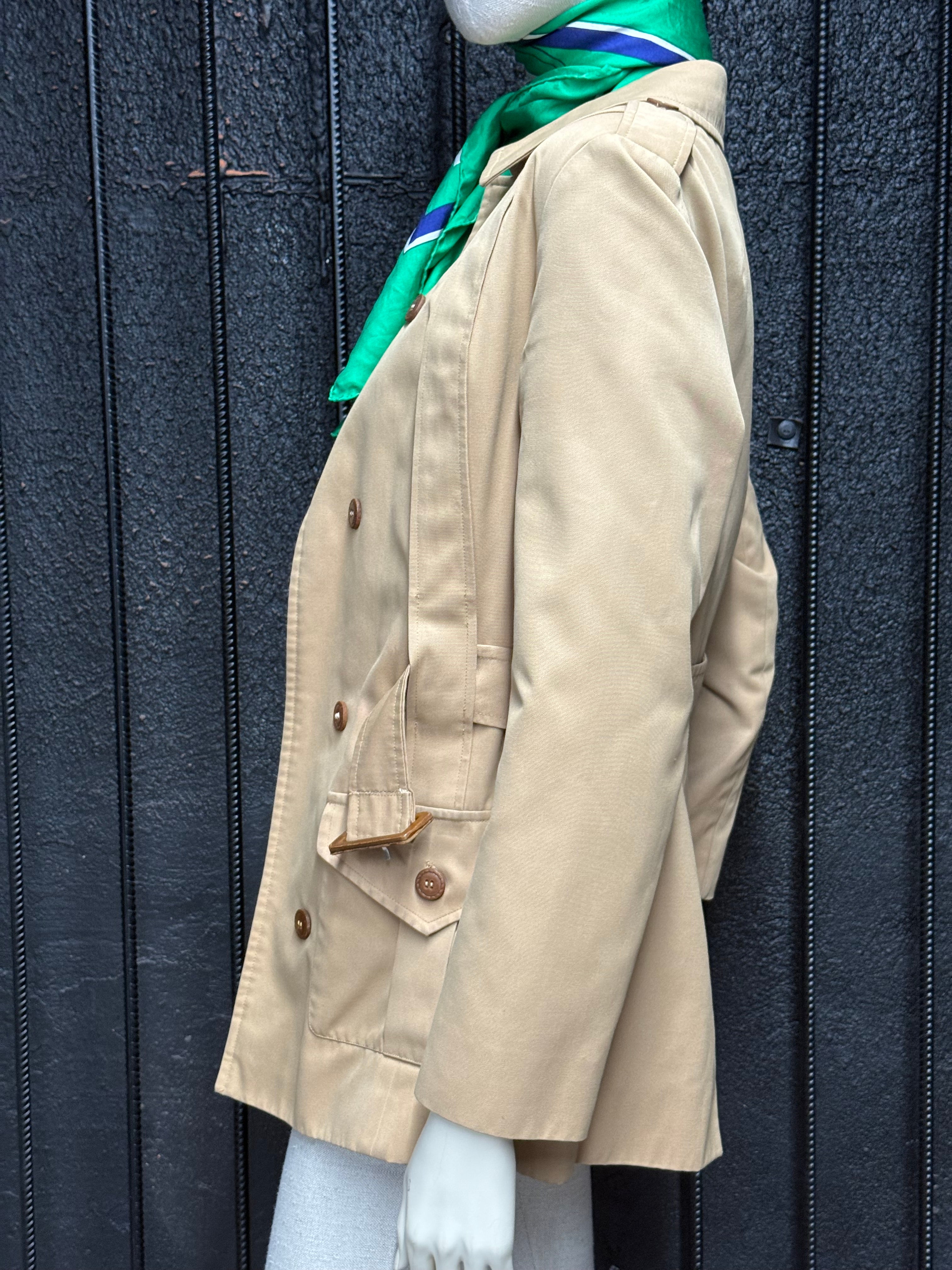 Vintage Burberry’s Trench Coat Made in England