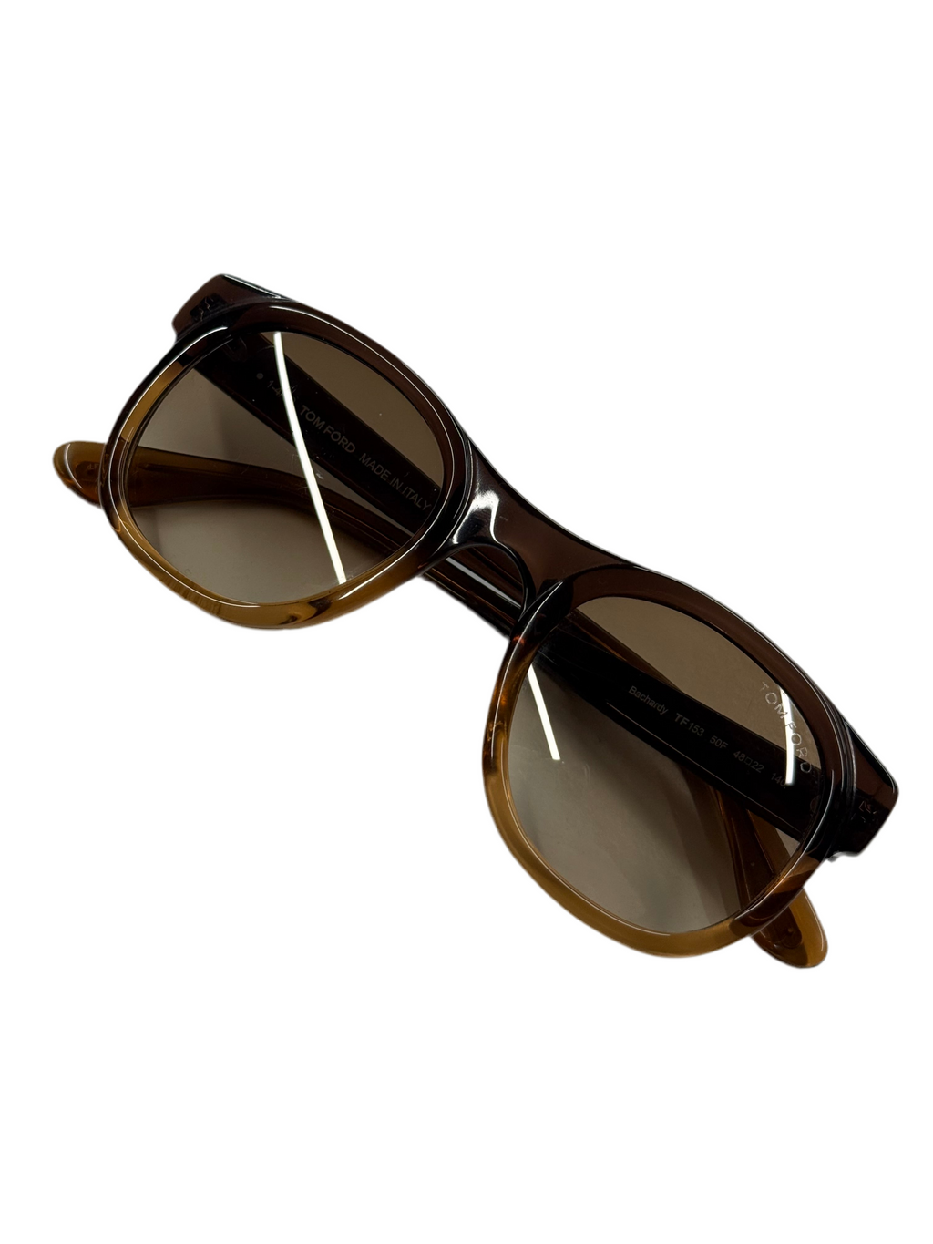 Tom Ford “Bachardy” Sunglasses in Brown Gradient