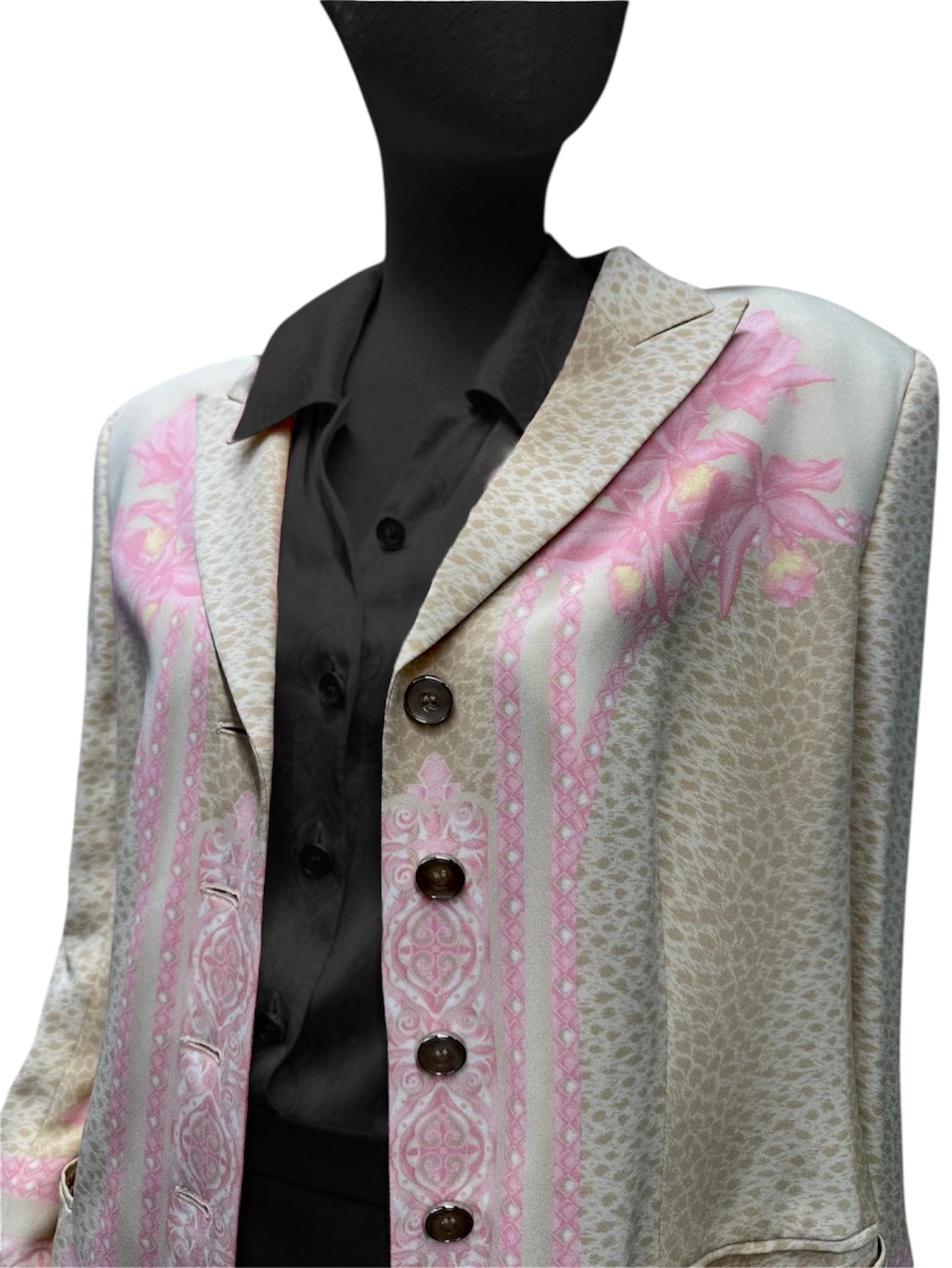 Vintage Escada Silk Blazer by Margaretha Ley