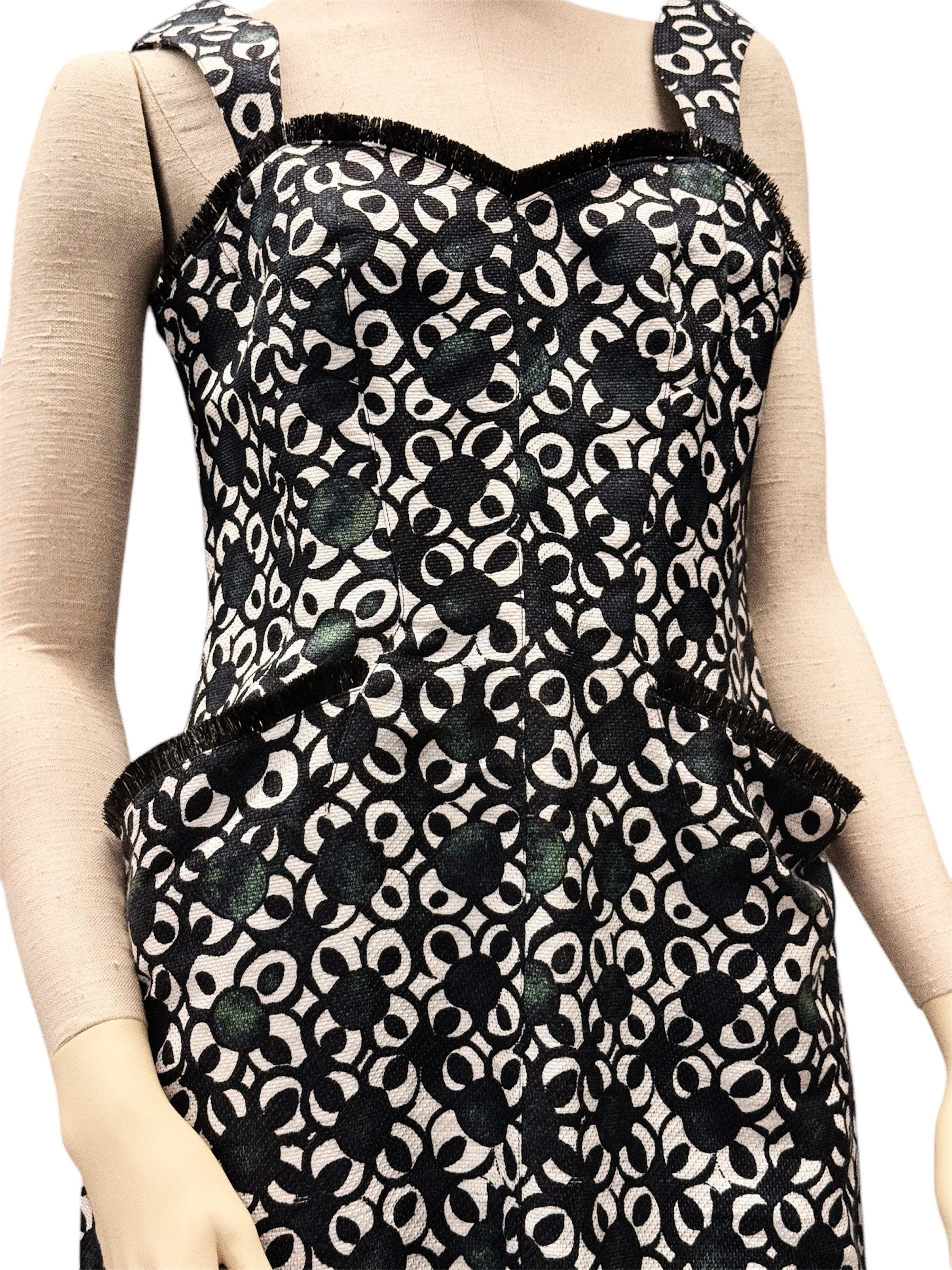 Mugler Patterned Mini Dress