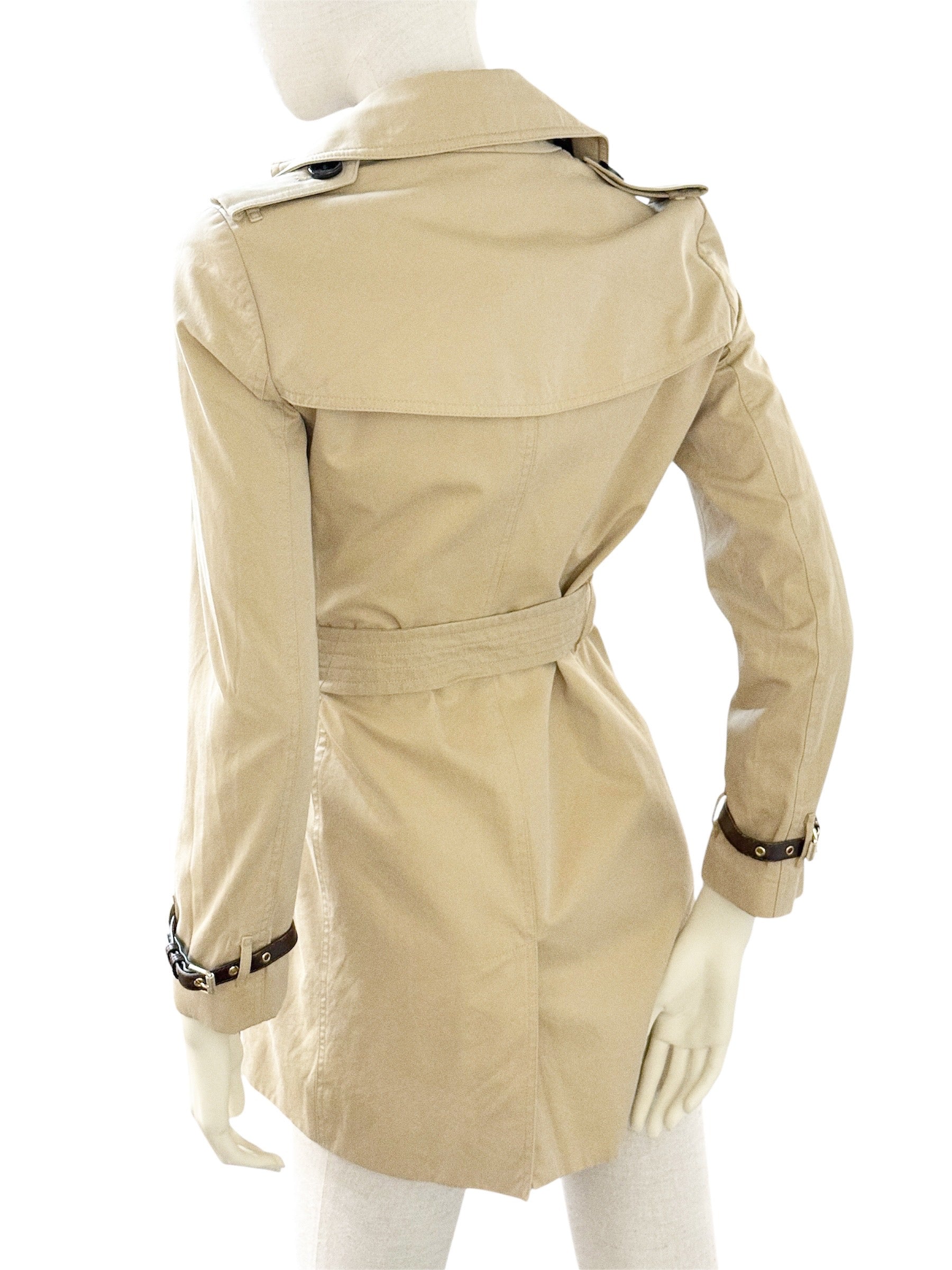 BURBERRY LONDON SHORT TRENCH COAT