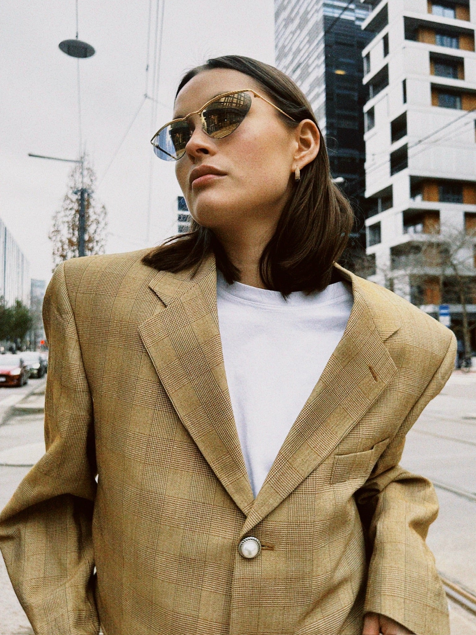 Redesigned jacket beige