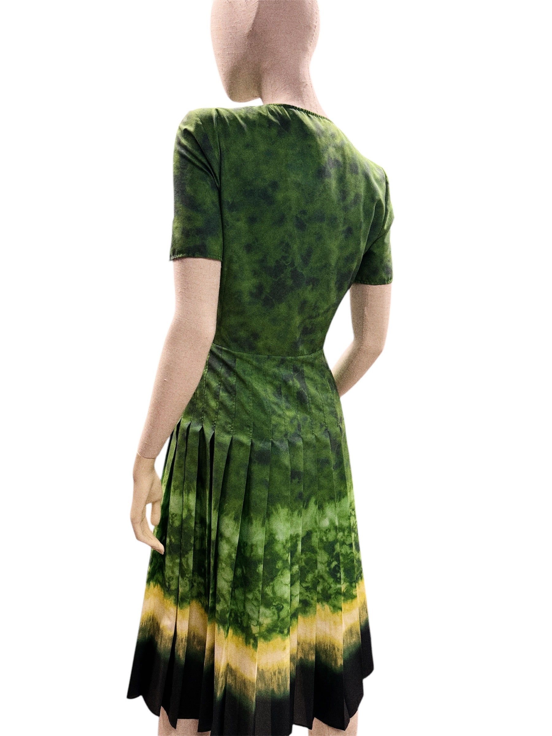 Altuzarra Draped Green Dress