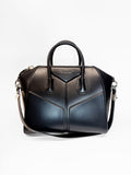 GIVENCHY Antigona Medium Black Smooth Leather Top Handle Bag