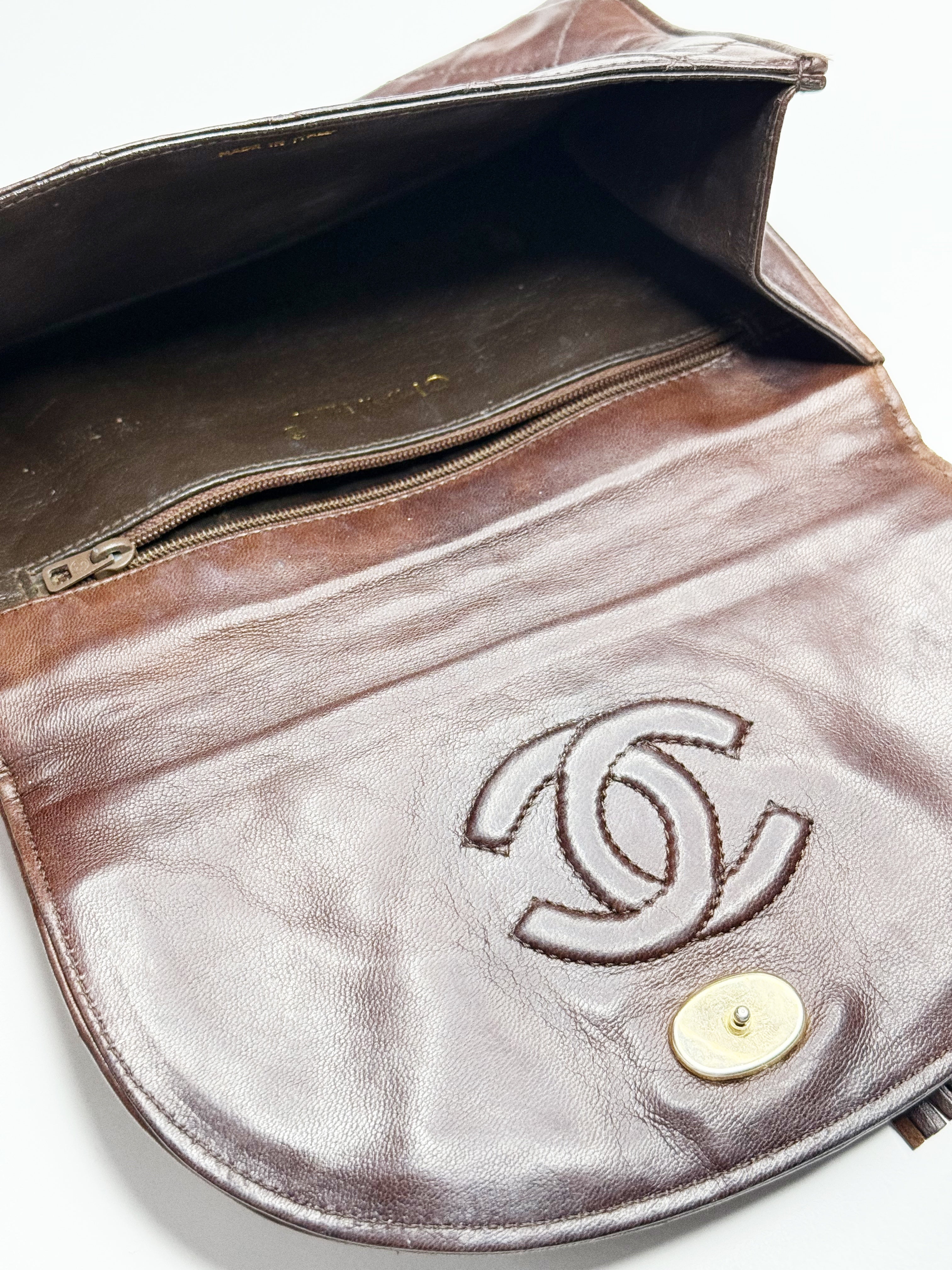 Chanel Vintage Quilted Tassel Bag