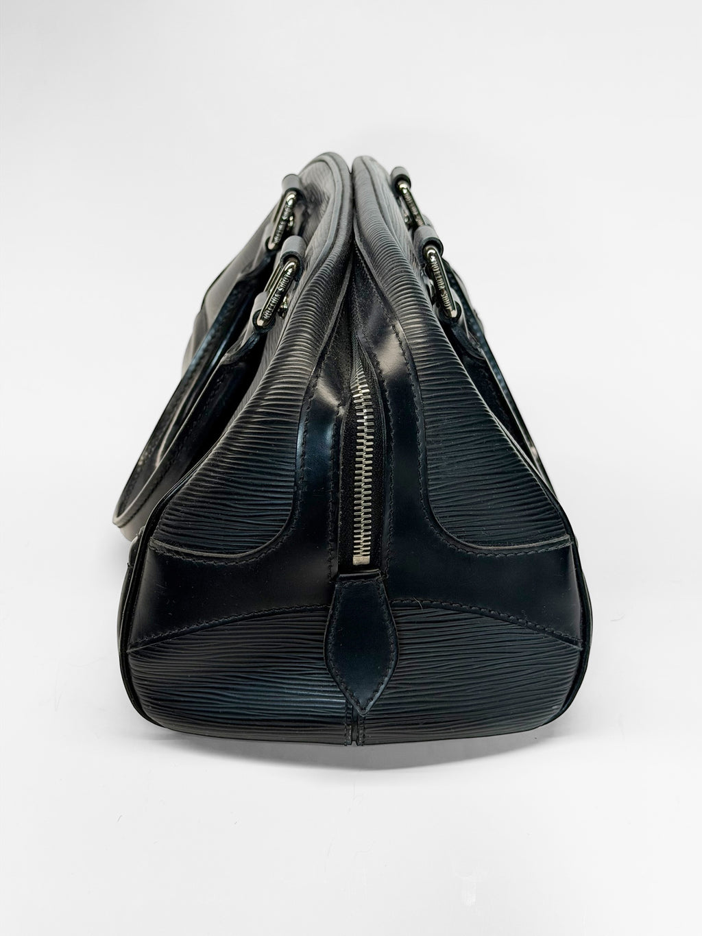 LOUIS VUITTON EPI LEATHER BOWLING BAG BLACK
