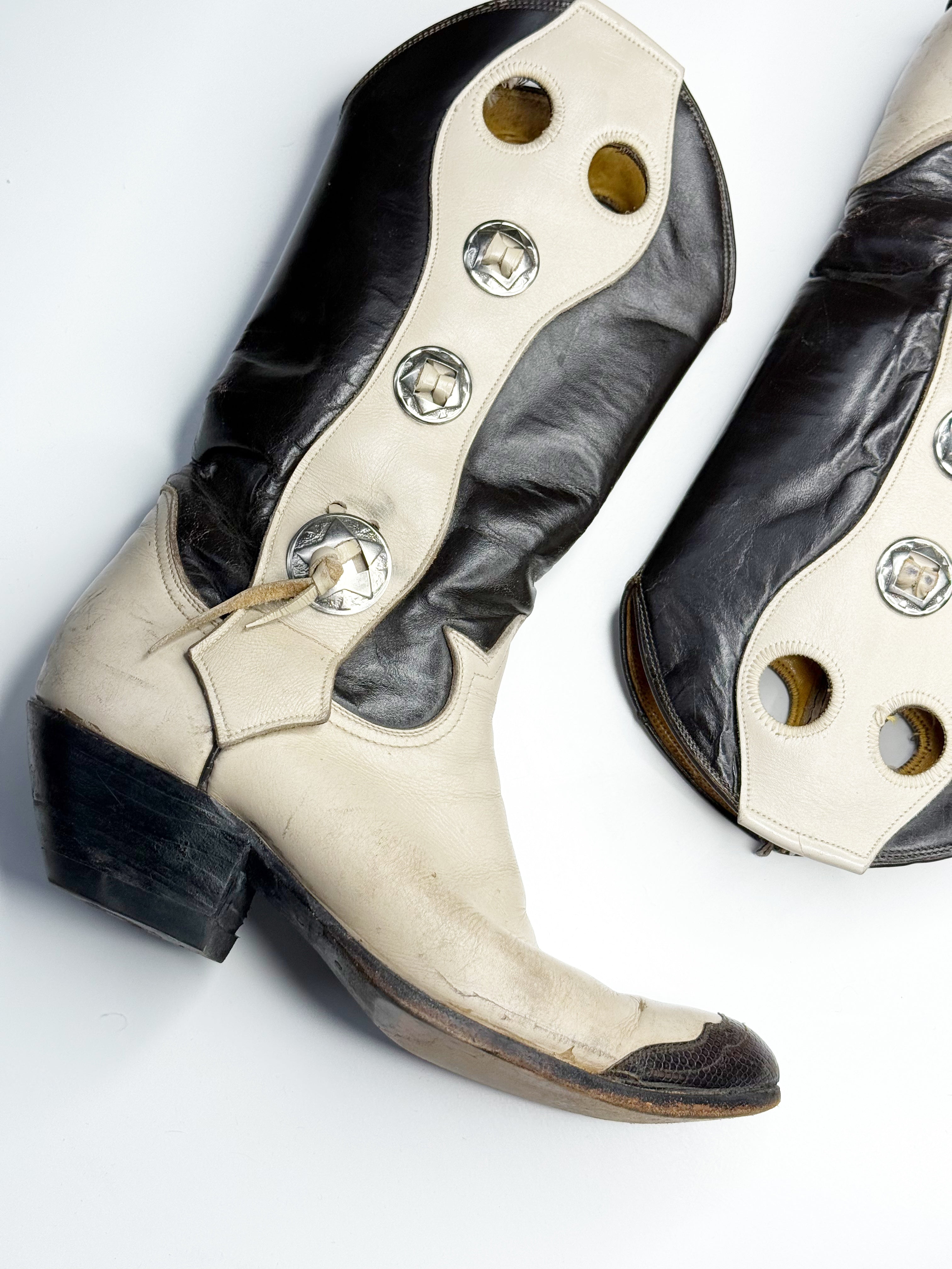 VINTAGE MASTERBILT ROYAL OAK COWBOY BOOTS