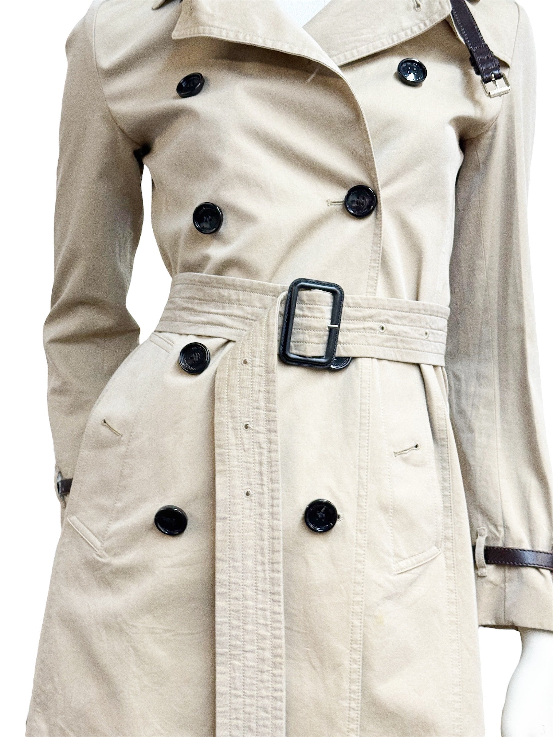 BURBERRY PRORSUM 
LONDON SHORT TRENCH COAT