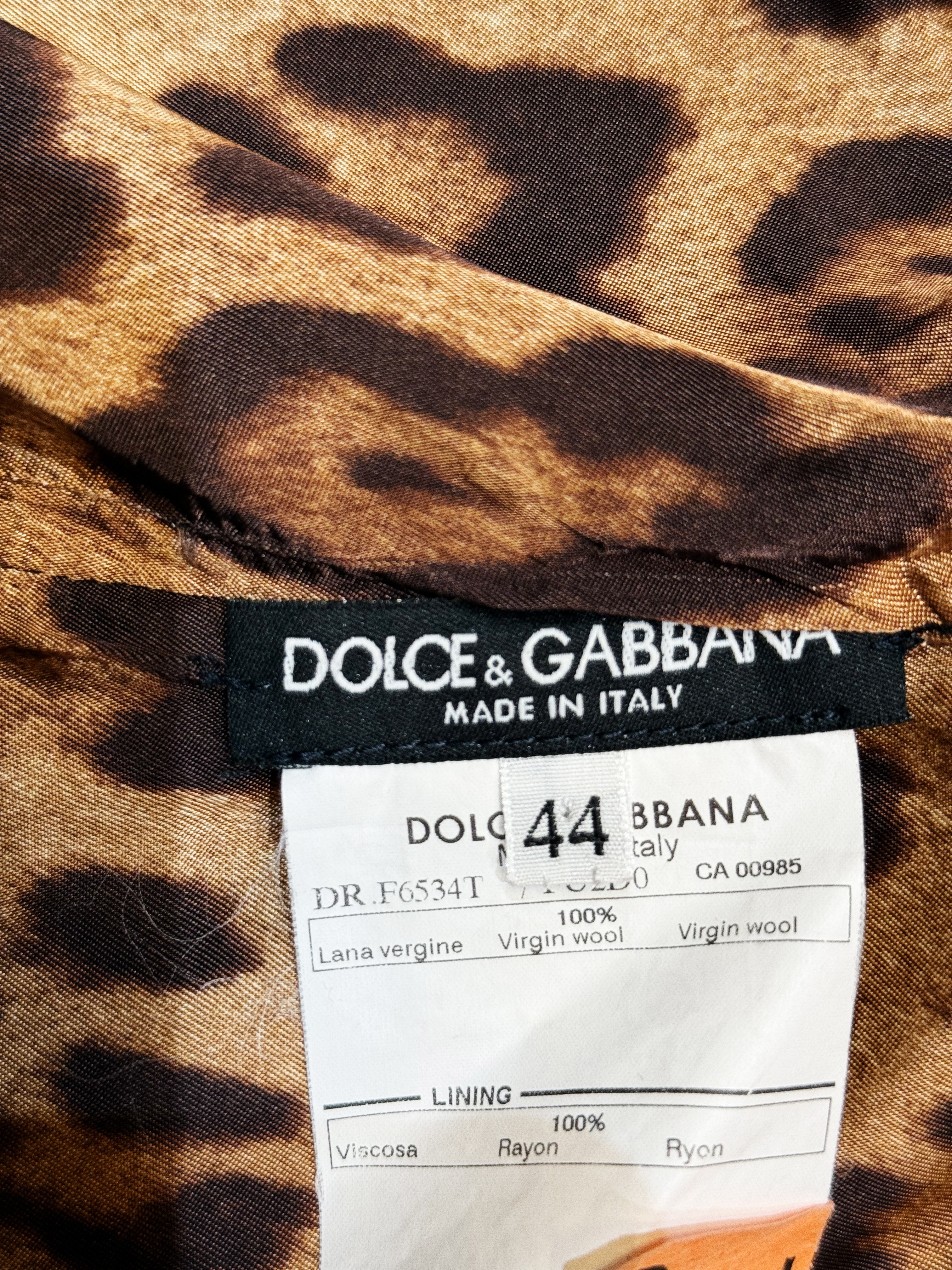 Dolce&Gabbana Wool Shift Dress