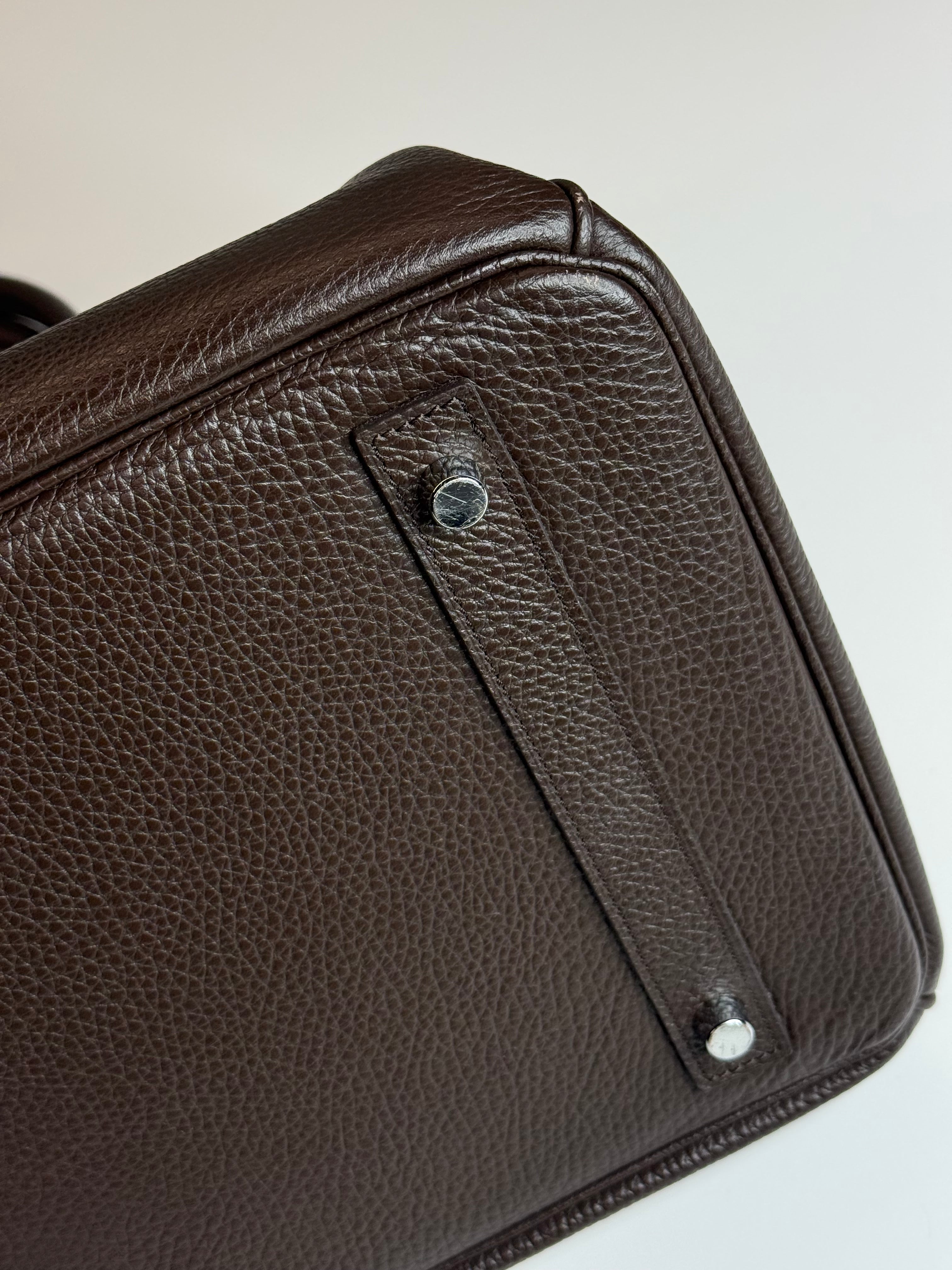 HERMÈS BIRKIN 40 TOGO LEATHER BAG