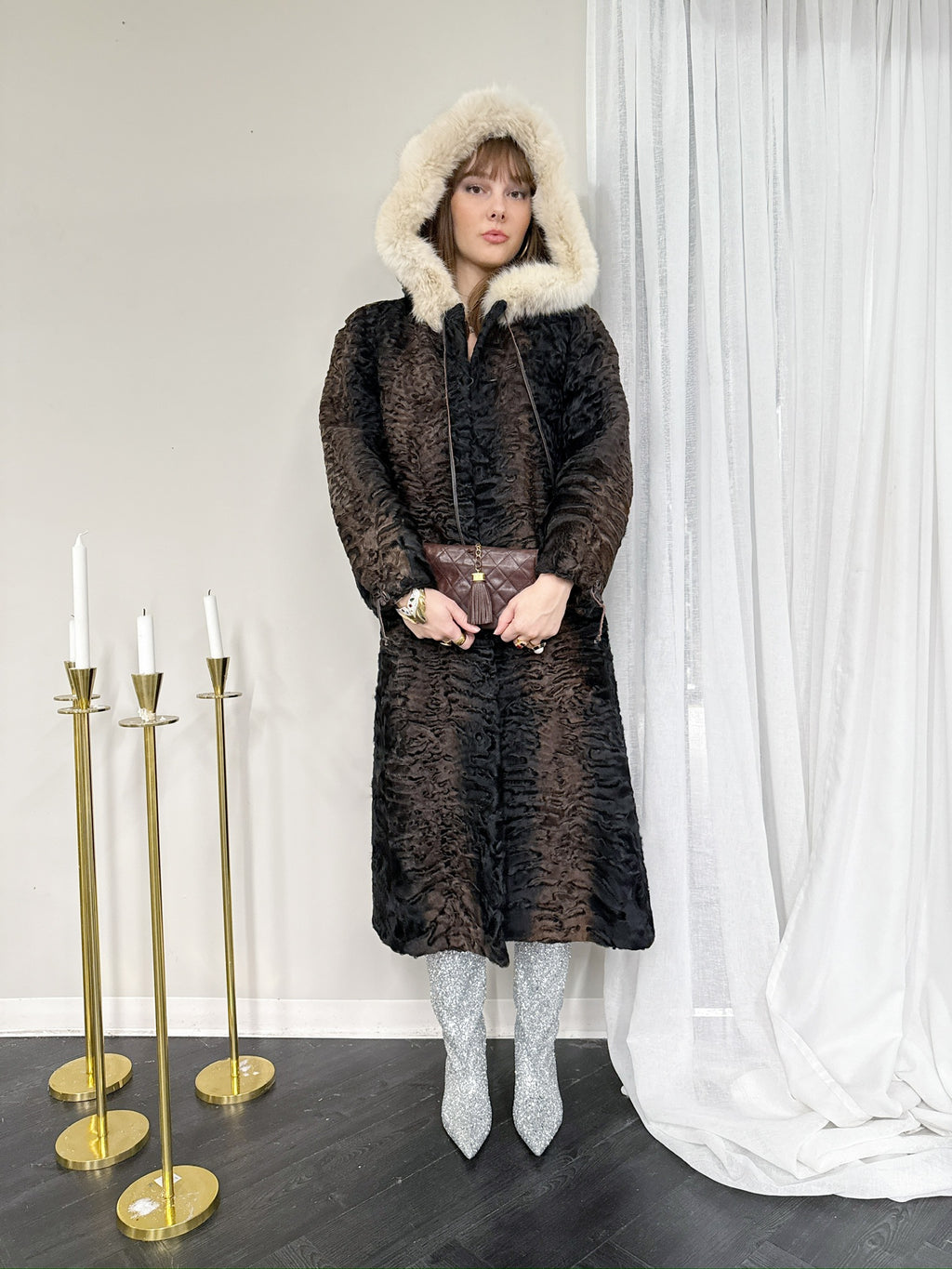 Modellpels Kristiansand Sheared Fur Coat