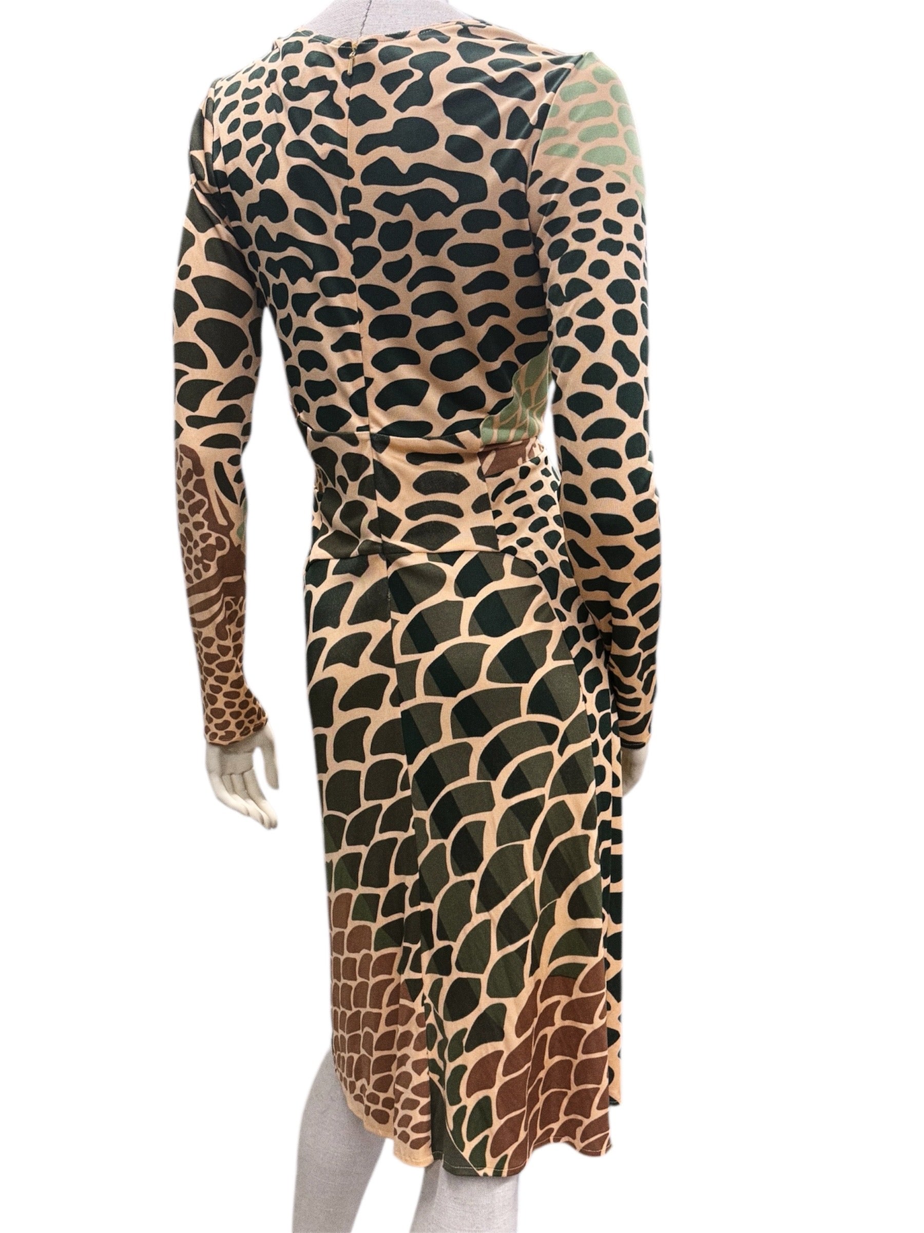 ISSA London Silk Print Dress