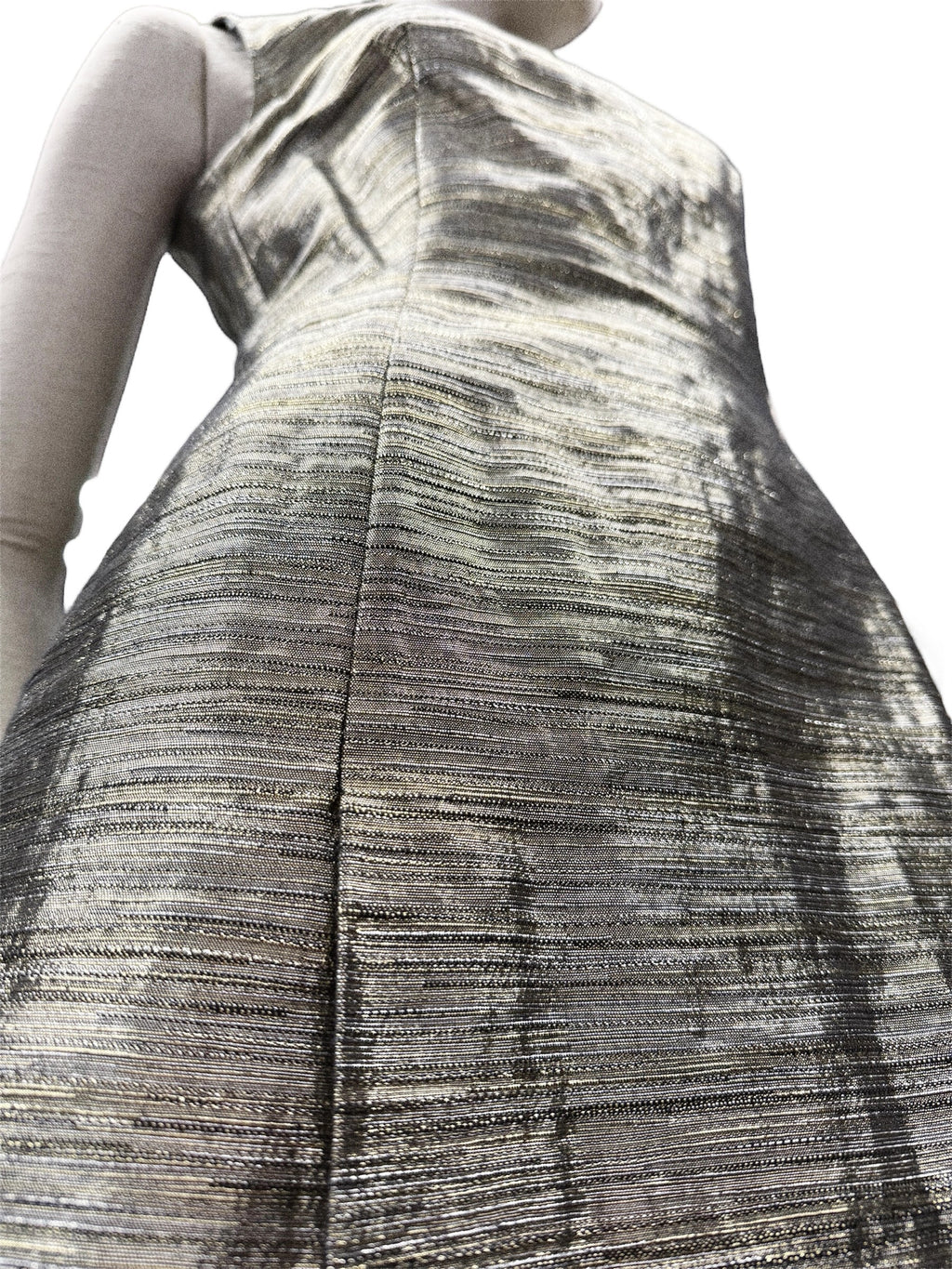 Alexander McQueen Metallic Mini Dress