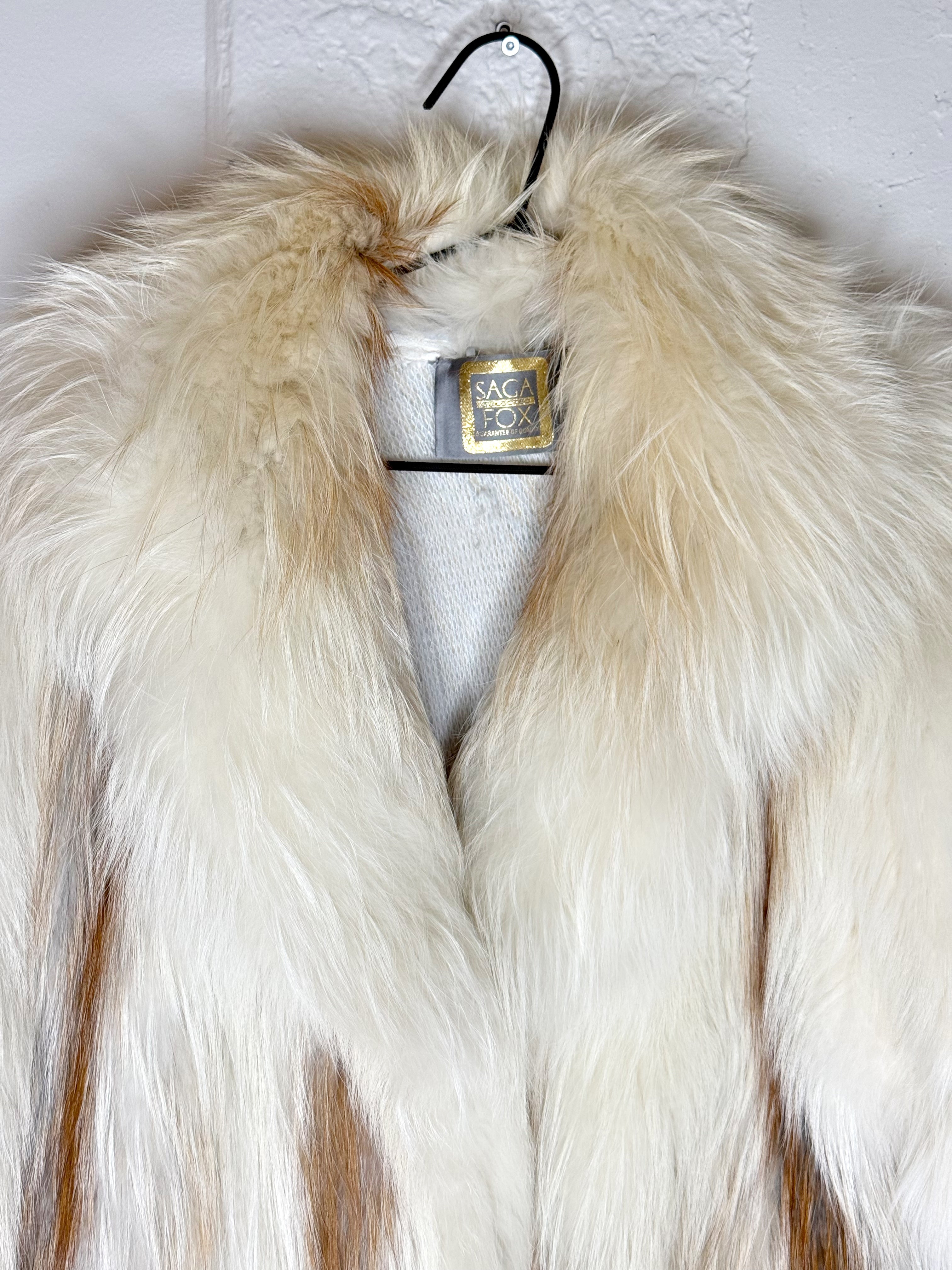 Vintage Saga Fox Full-Length Fur Coat