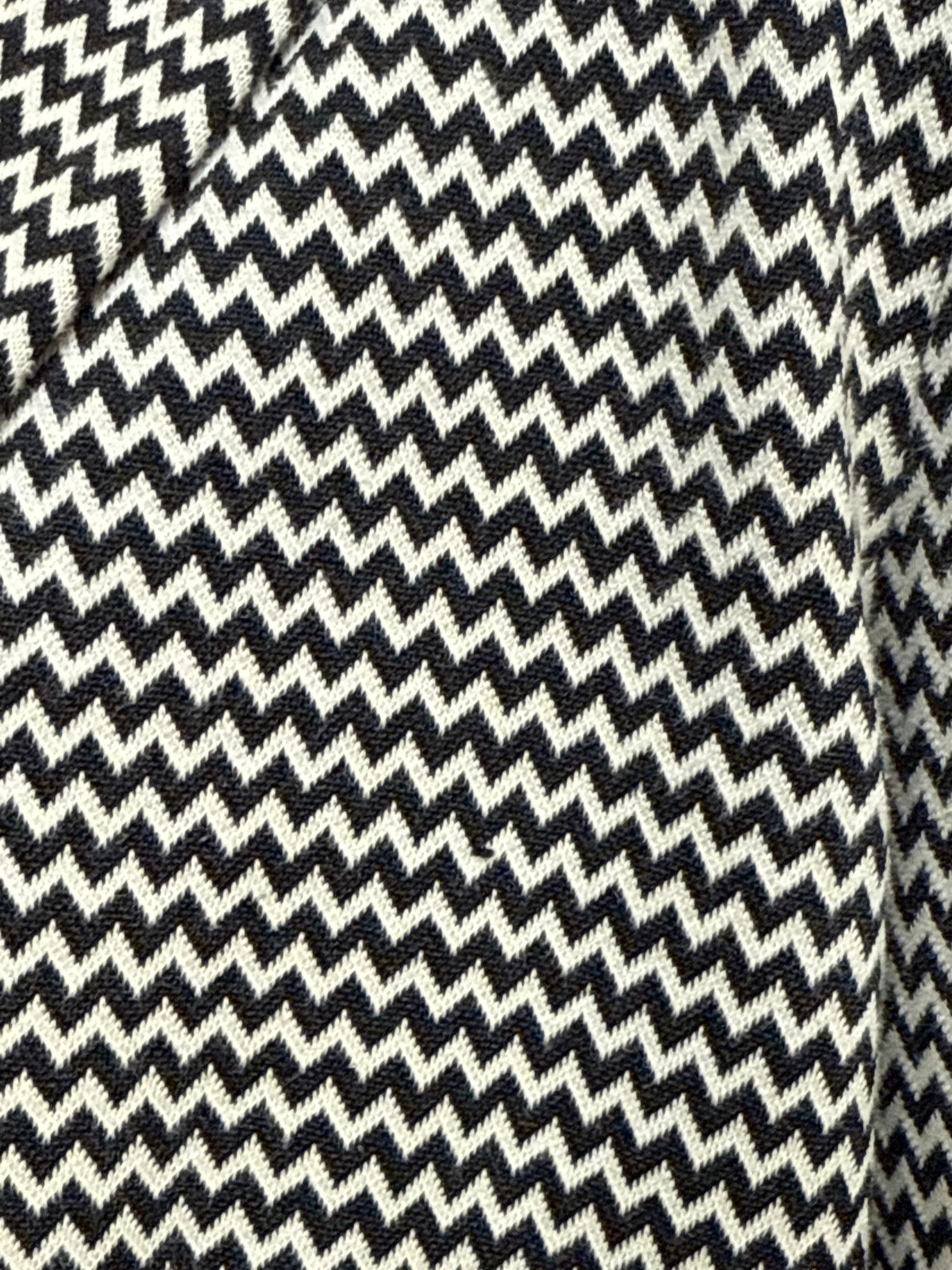 Max Mara Weekend Graphic Patterned Suit with Belt - EU 40