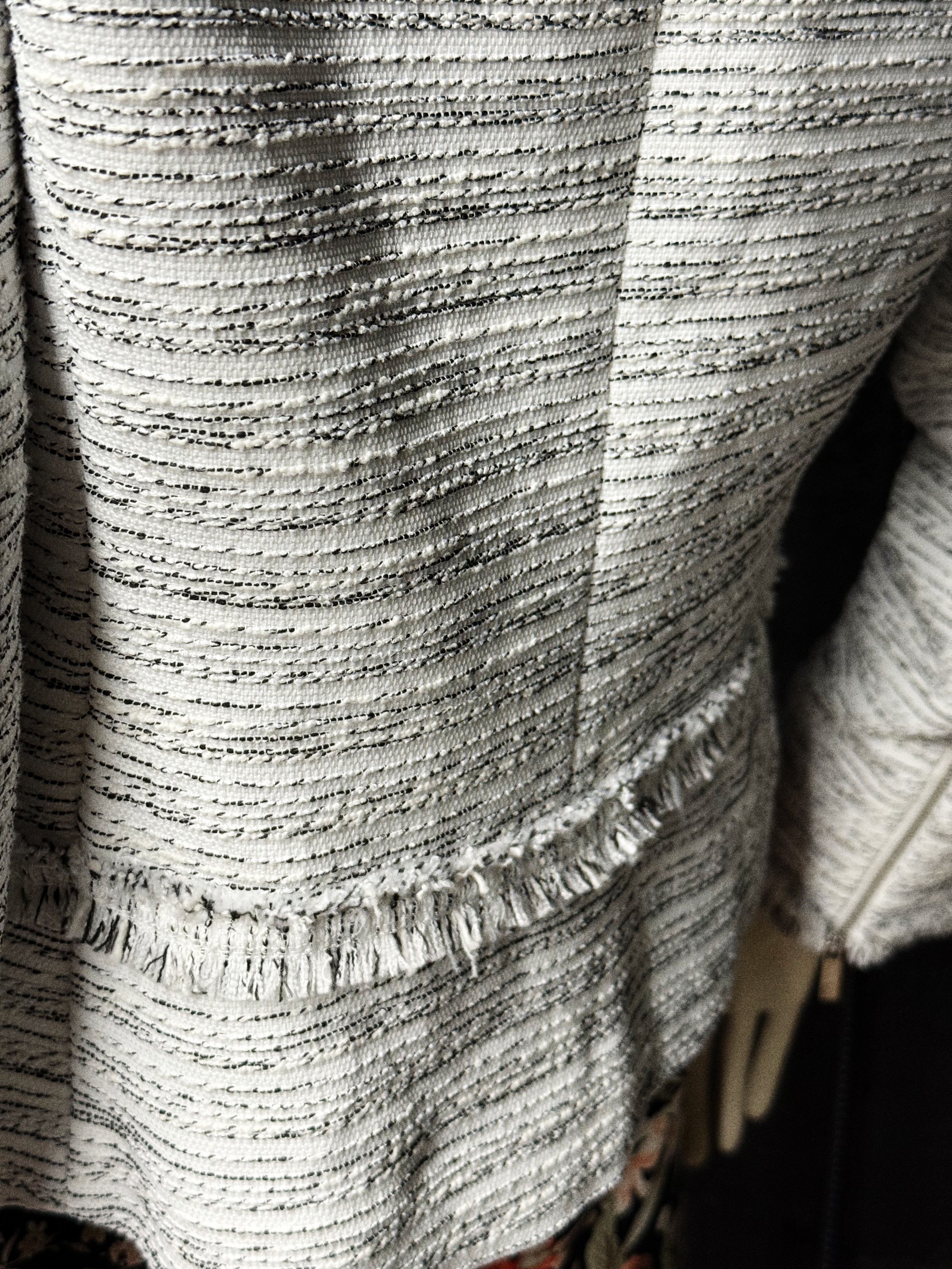 Karl Lagerfeld Textured Zip Jacket