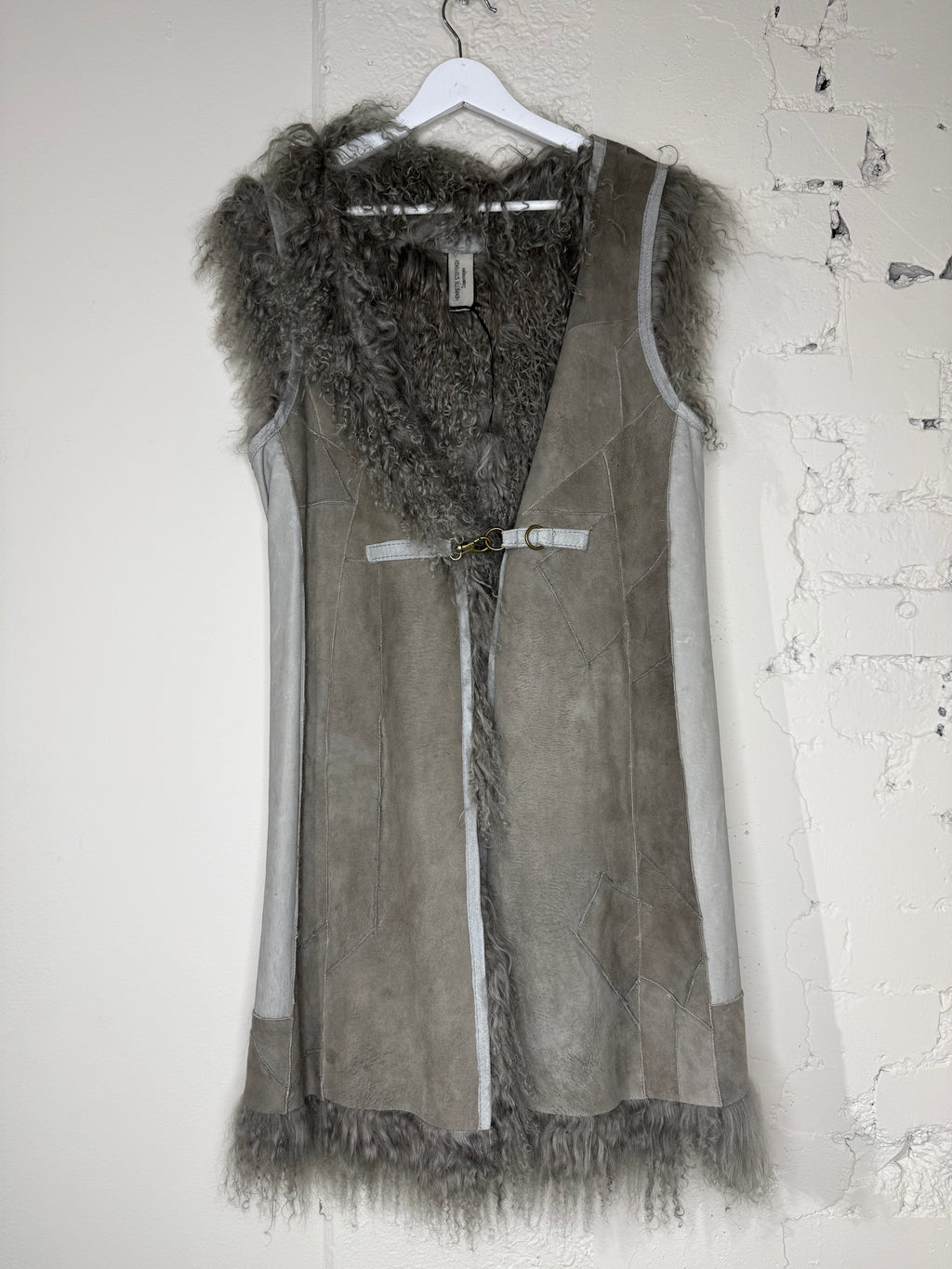 Henriette Steffensen Copenhagen Mongolian Lamb Fur Vest