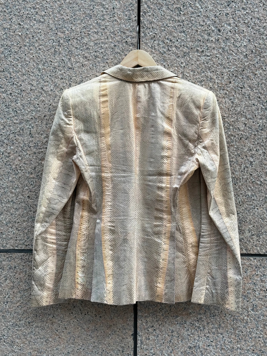 Roberto Cavalli Genuine Leather Blazer
