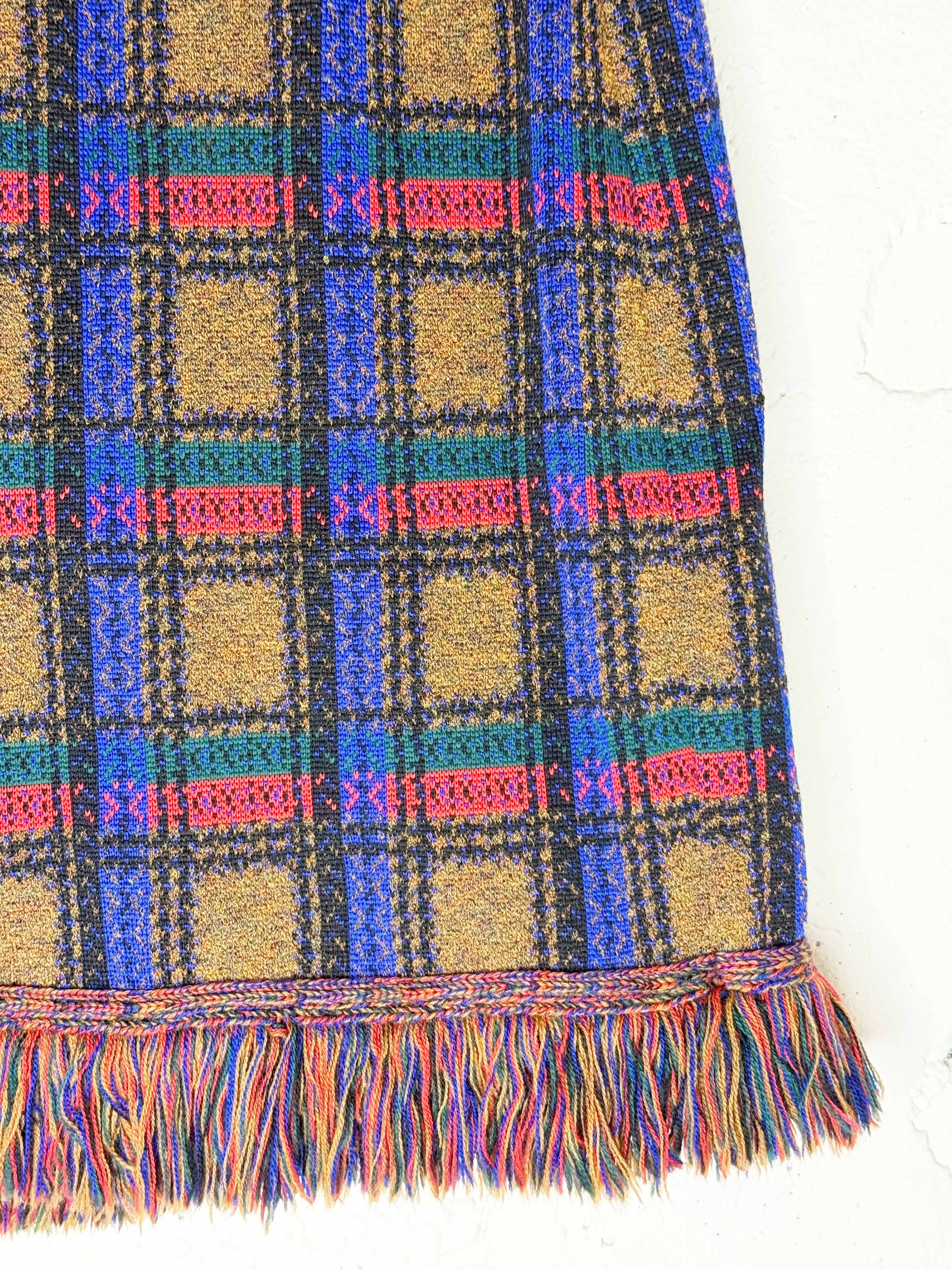 Yves Saint Laurent Variation Checked Wool Set