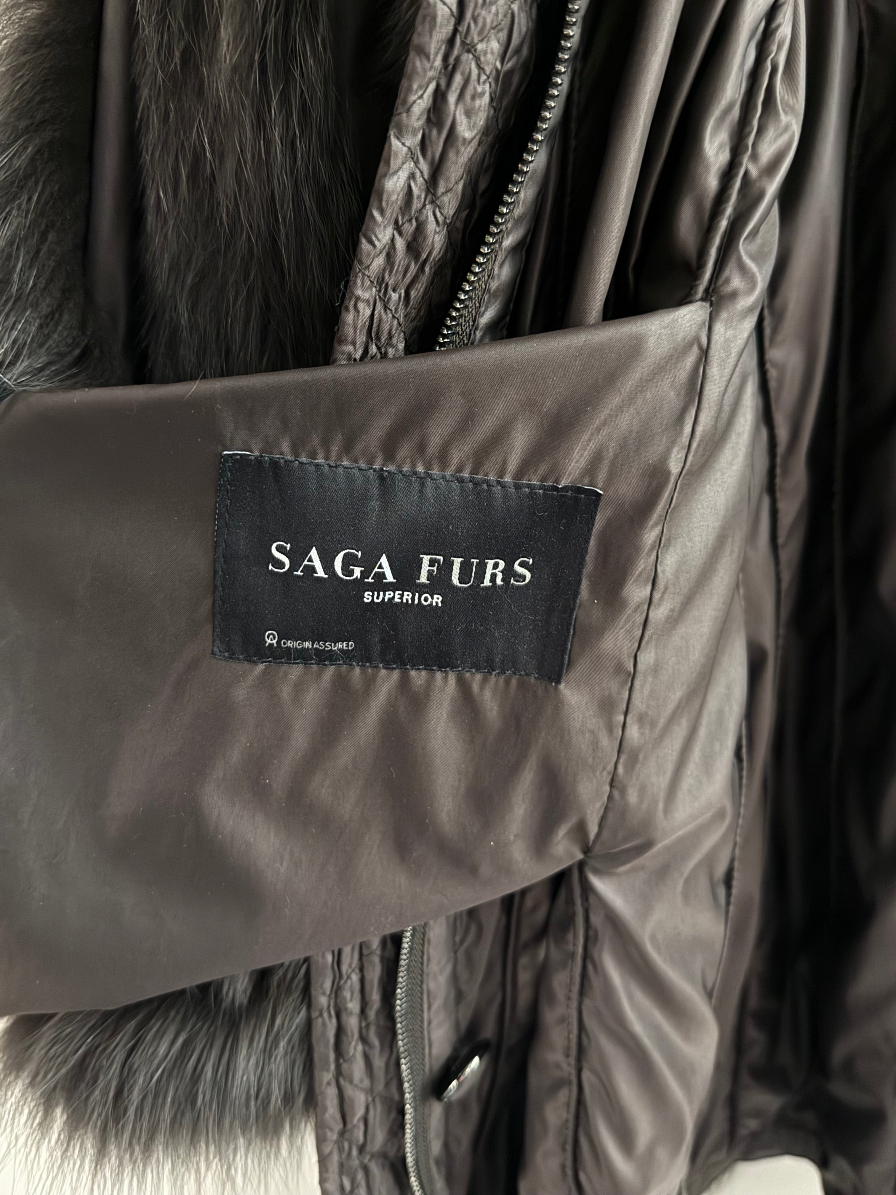 Diego M Fur Coat by Saga Furs