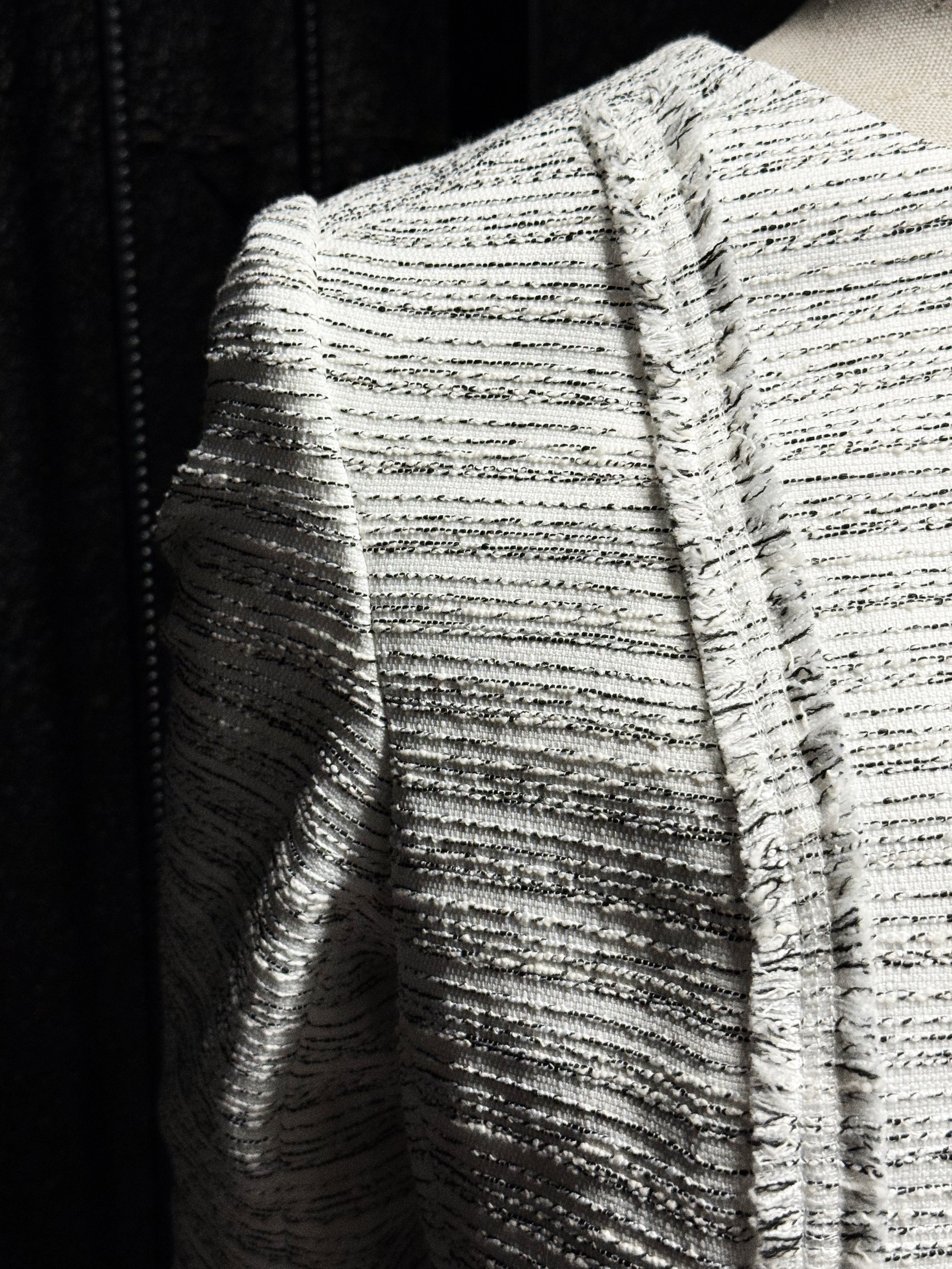 Karl Lagerfeld Textured Zip Jacket