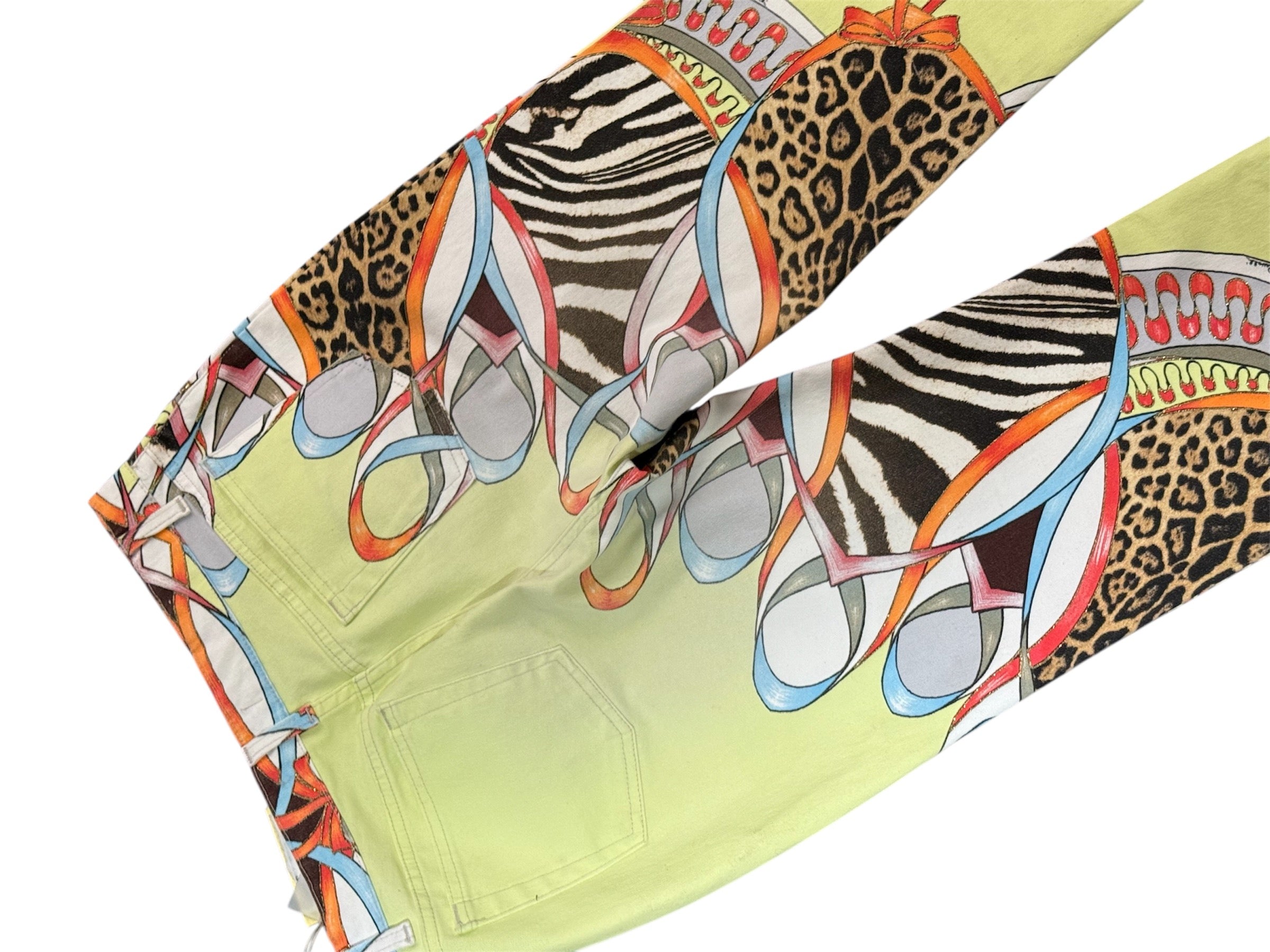 Roberto Cavalli Printed Pants