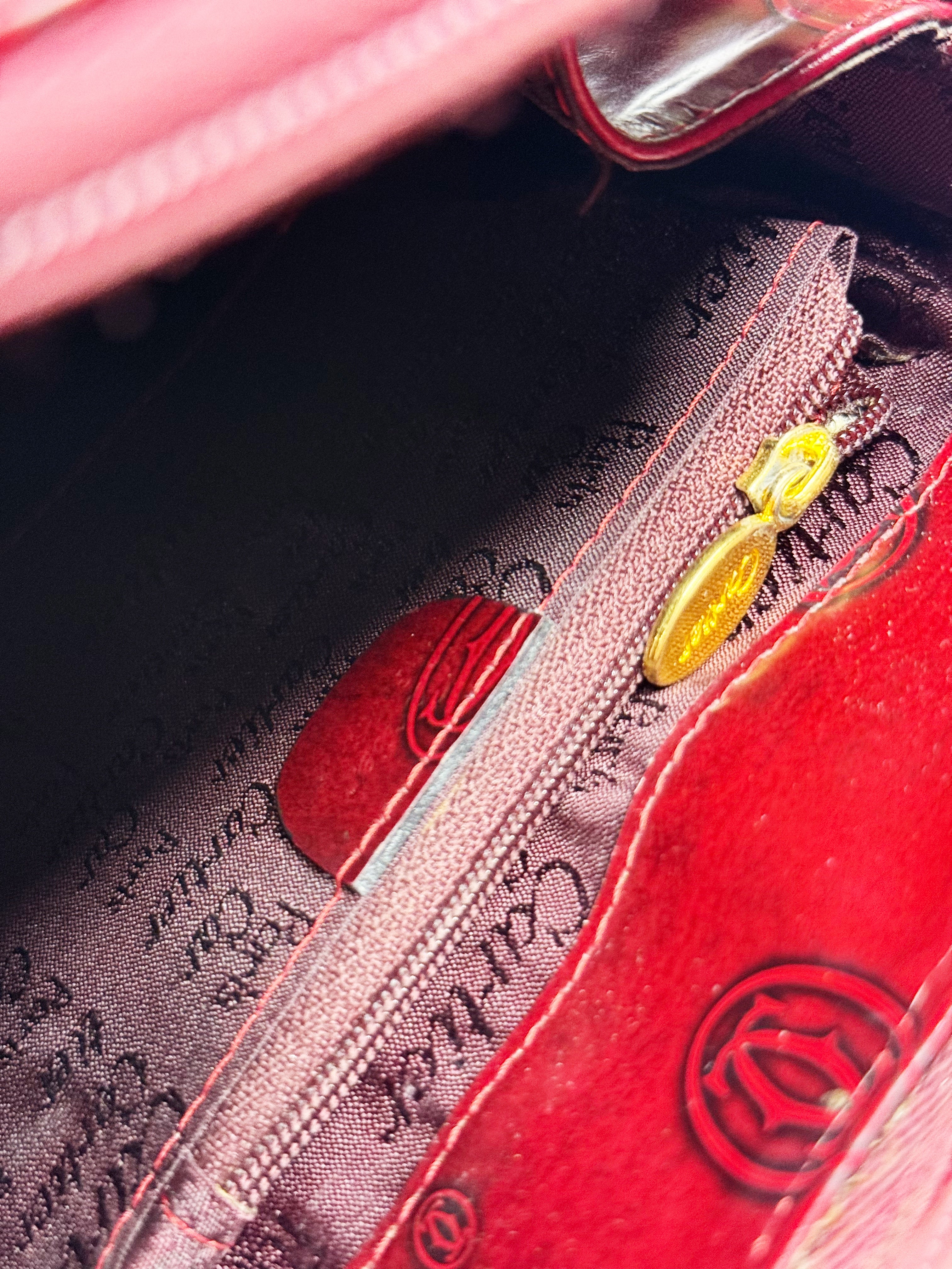 Cartier Happy Birthday Backpack – Bordeaux Red Calf Leather