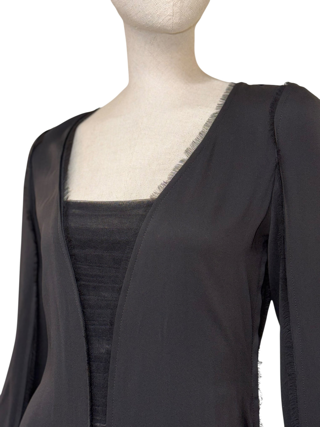 Yves Saint Laurent Rive Gauche Silk Dress