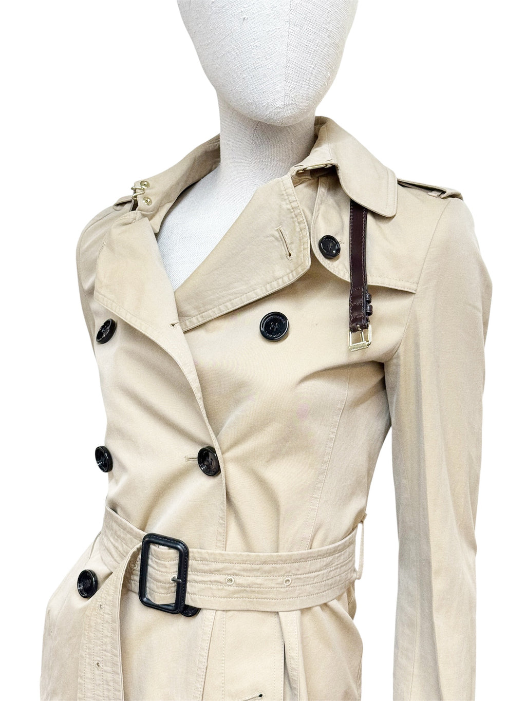 BURBERRY LONDON SHORT TRENCH COAT