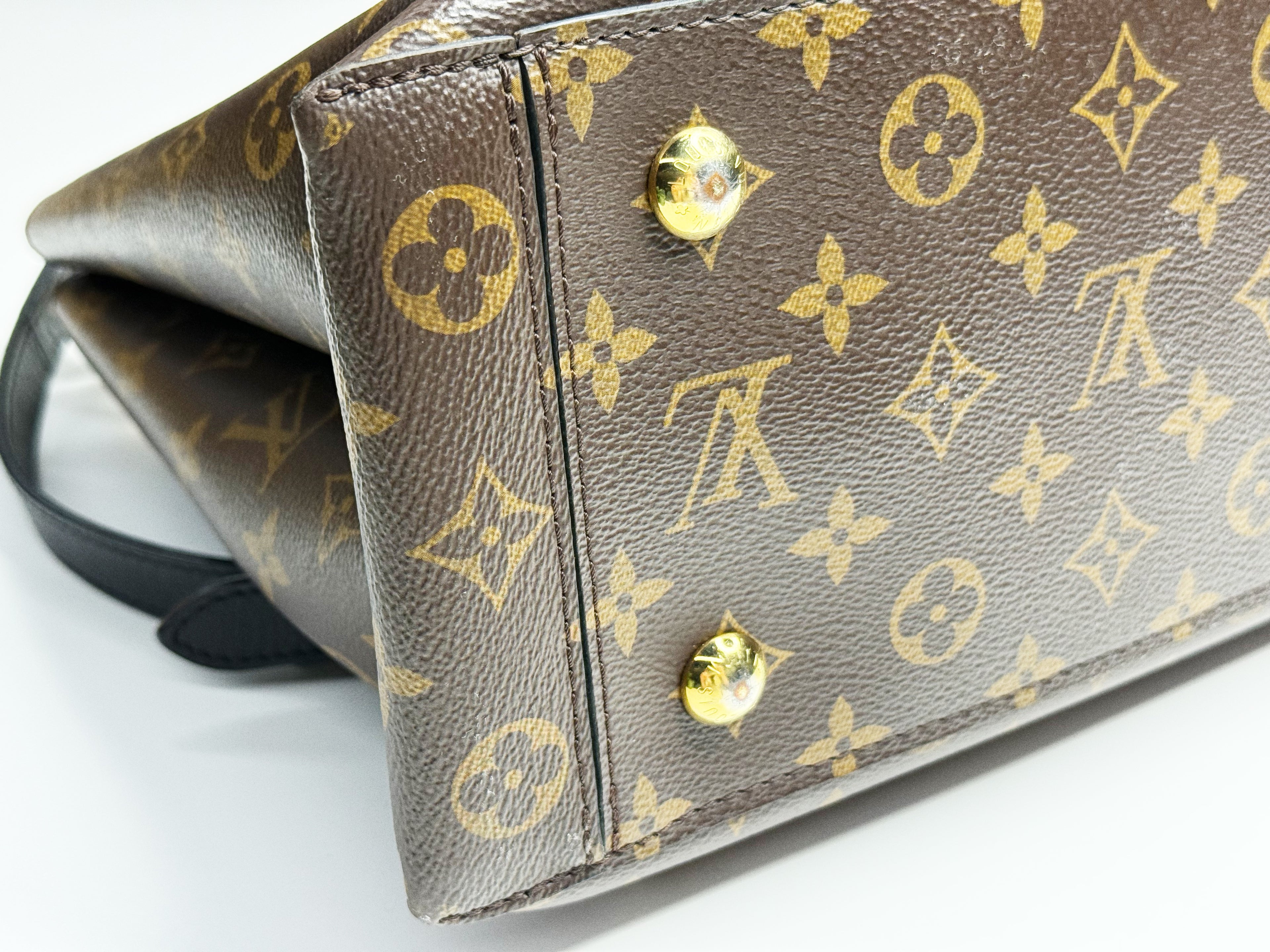 LOUIS VUITTON 
Monogram Flower Tote Black