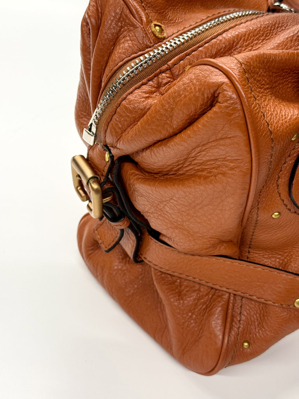 Chloé Paddington Bag in Tan Leather