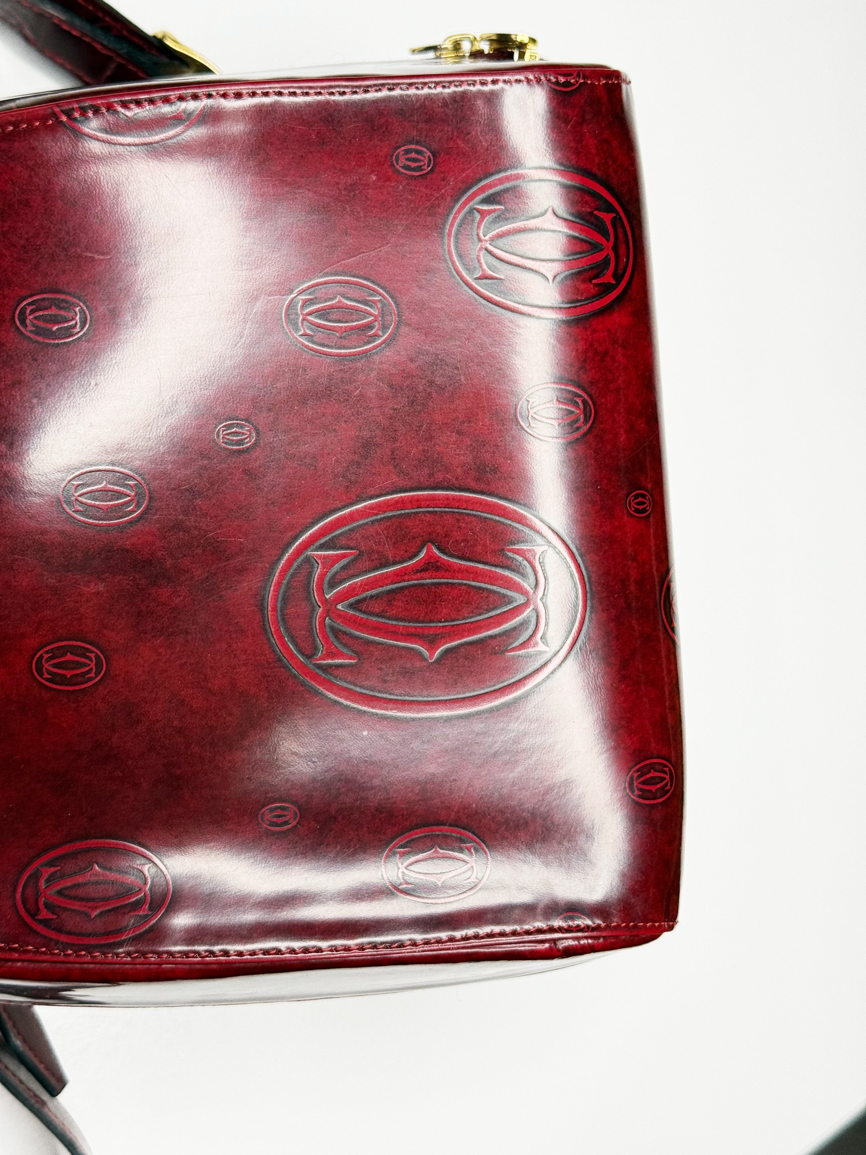 Cartier Happy Birthday Backpack – Bordeaux Red Calf Leather