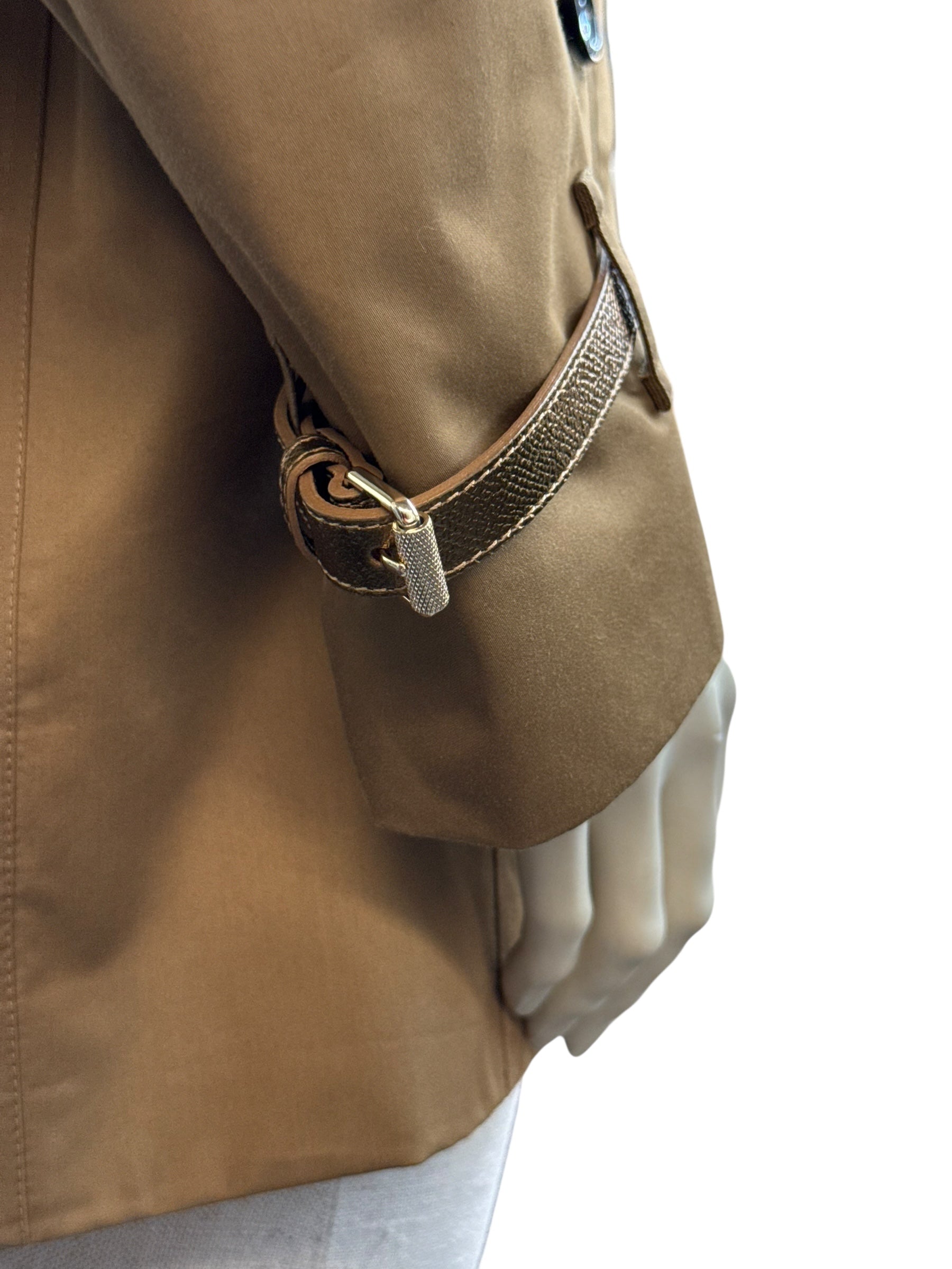 BURBERRY PRORSUM London Short Trench Coat - EU 40