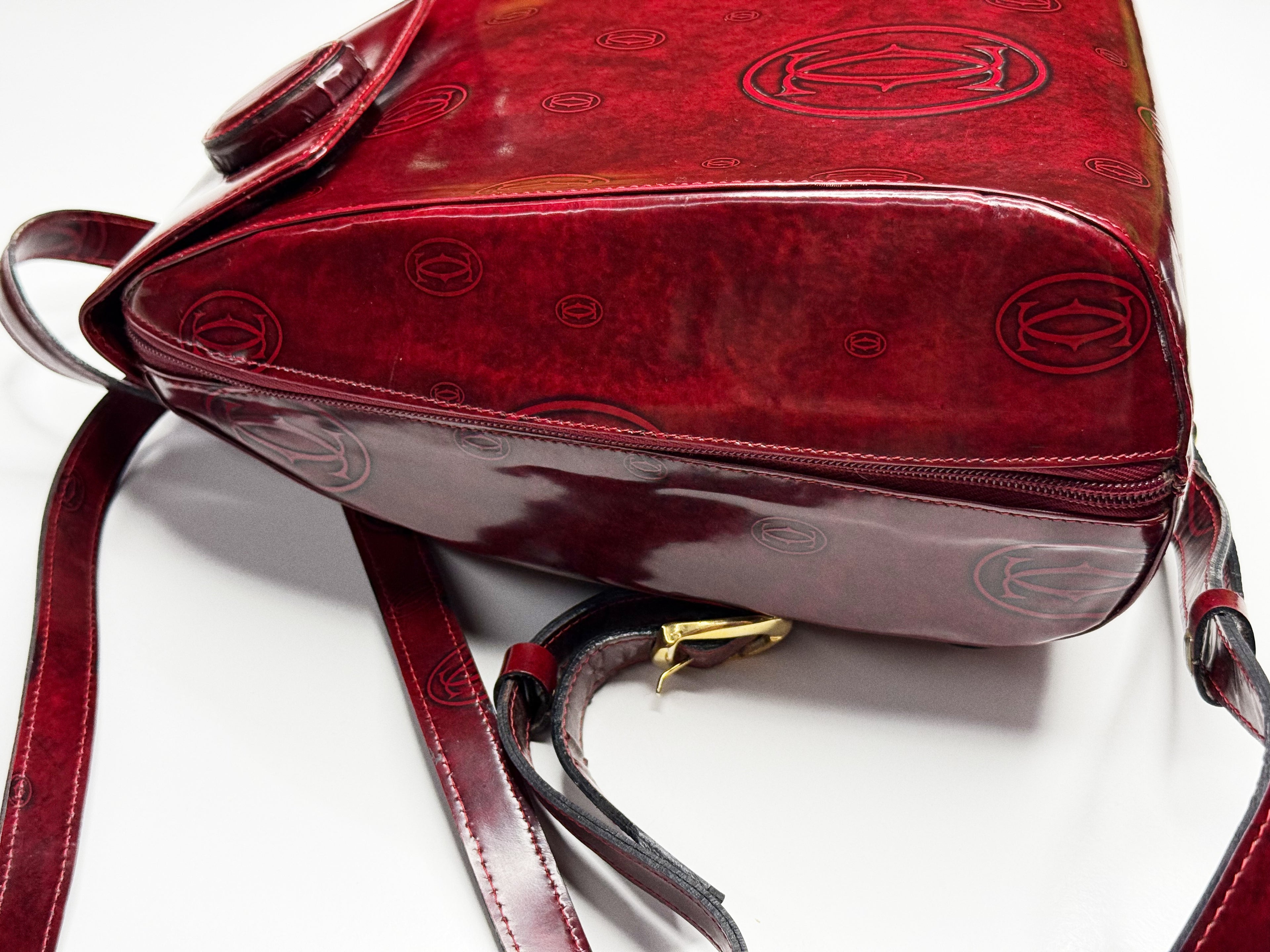 Cartier Happy Birthday Backpack – Bordeaux Red Calf Leather