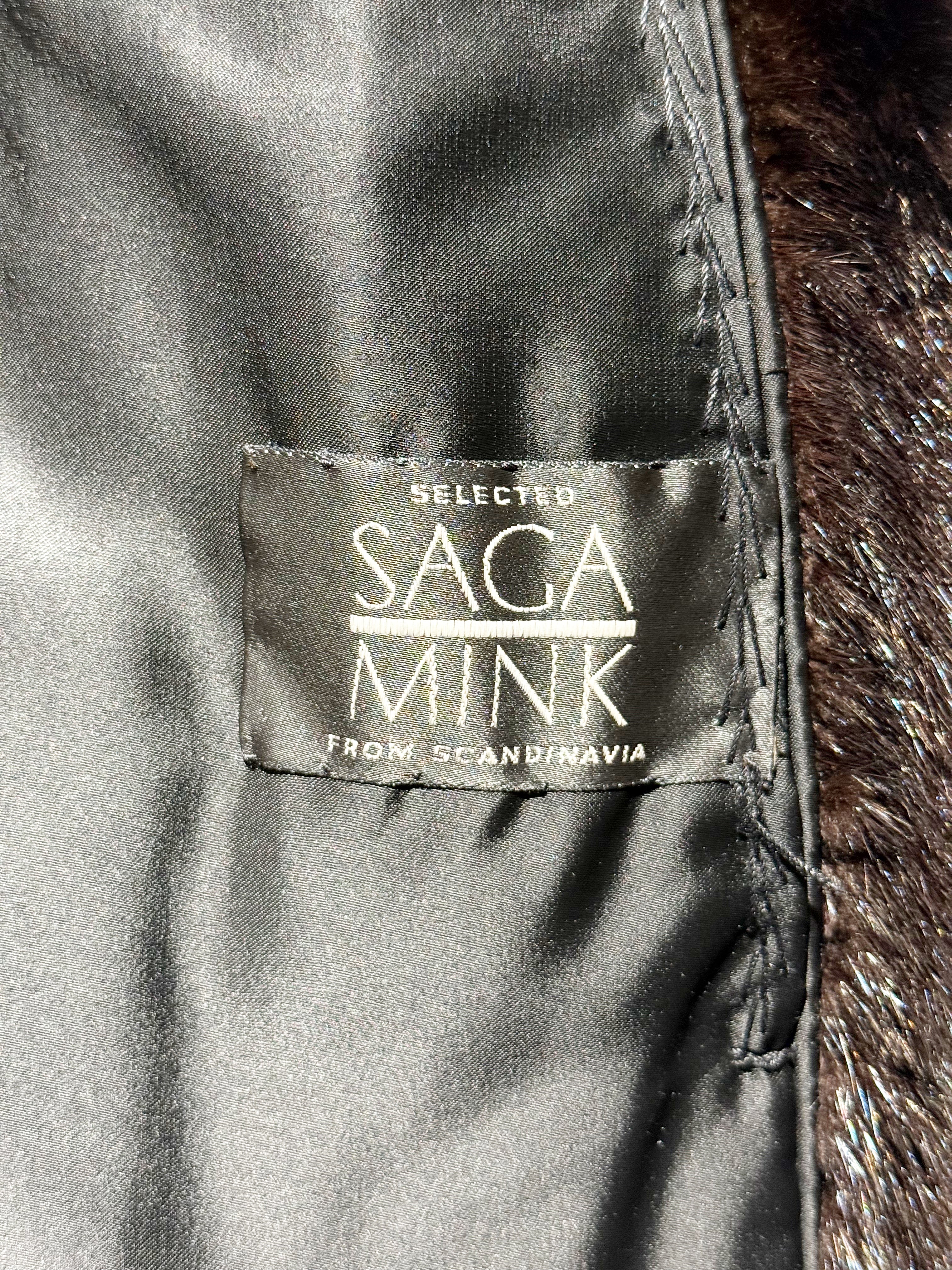 Vintage Saga Mink Coat — Scandinavian Mink by Päls Mäster