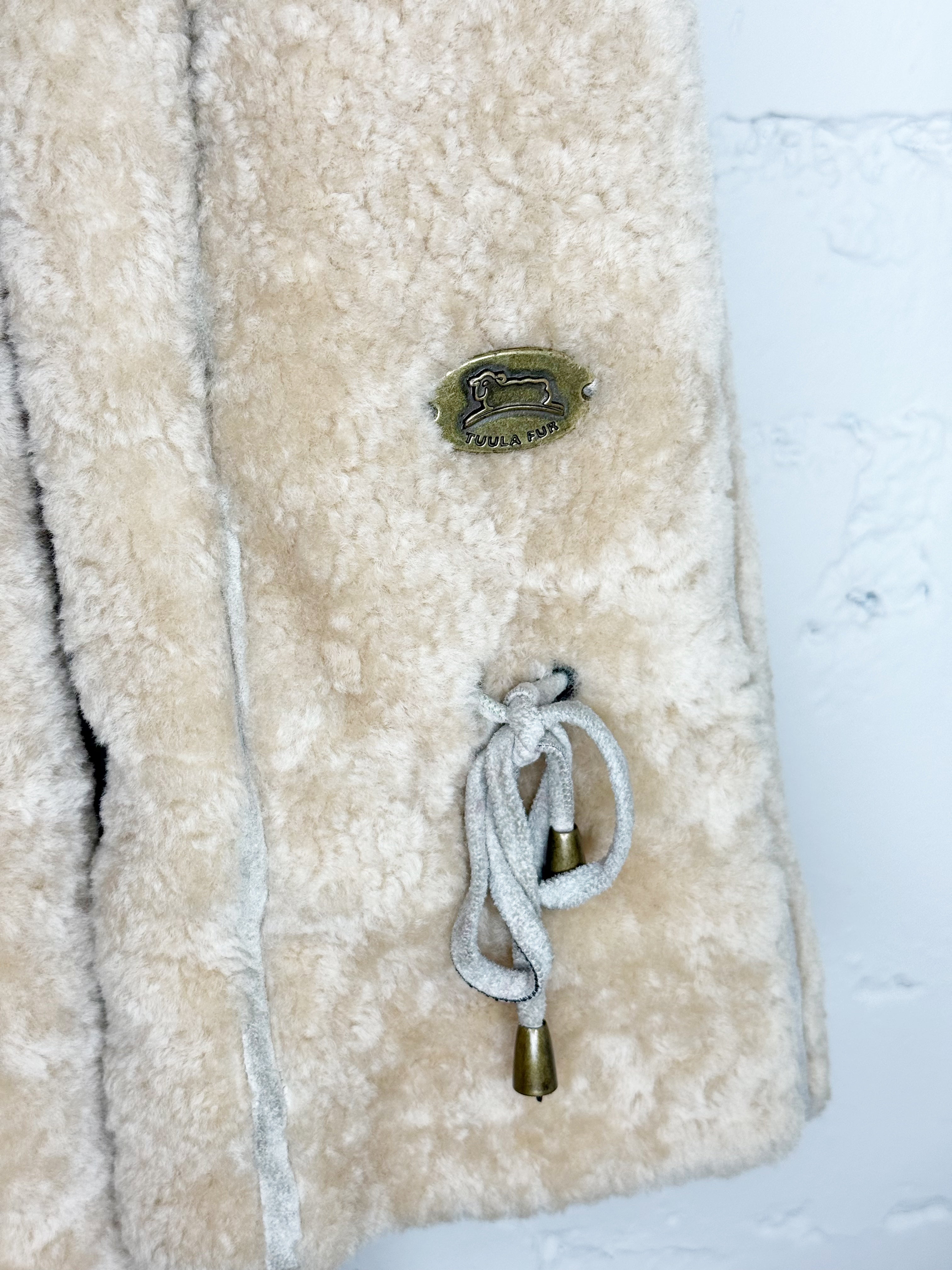 Tuula Koski Long Shearling Coat