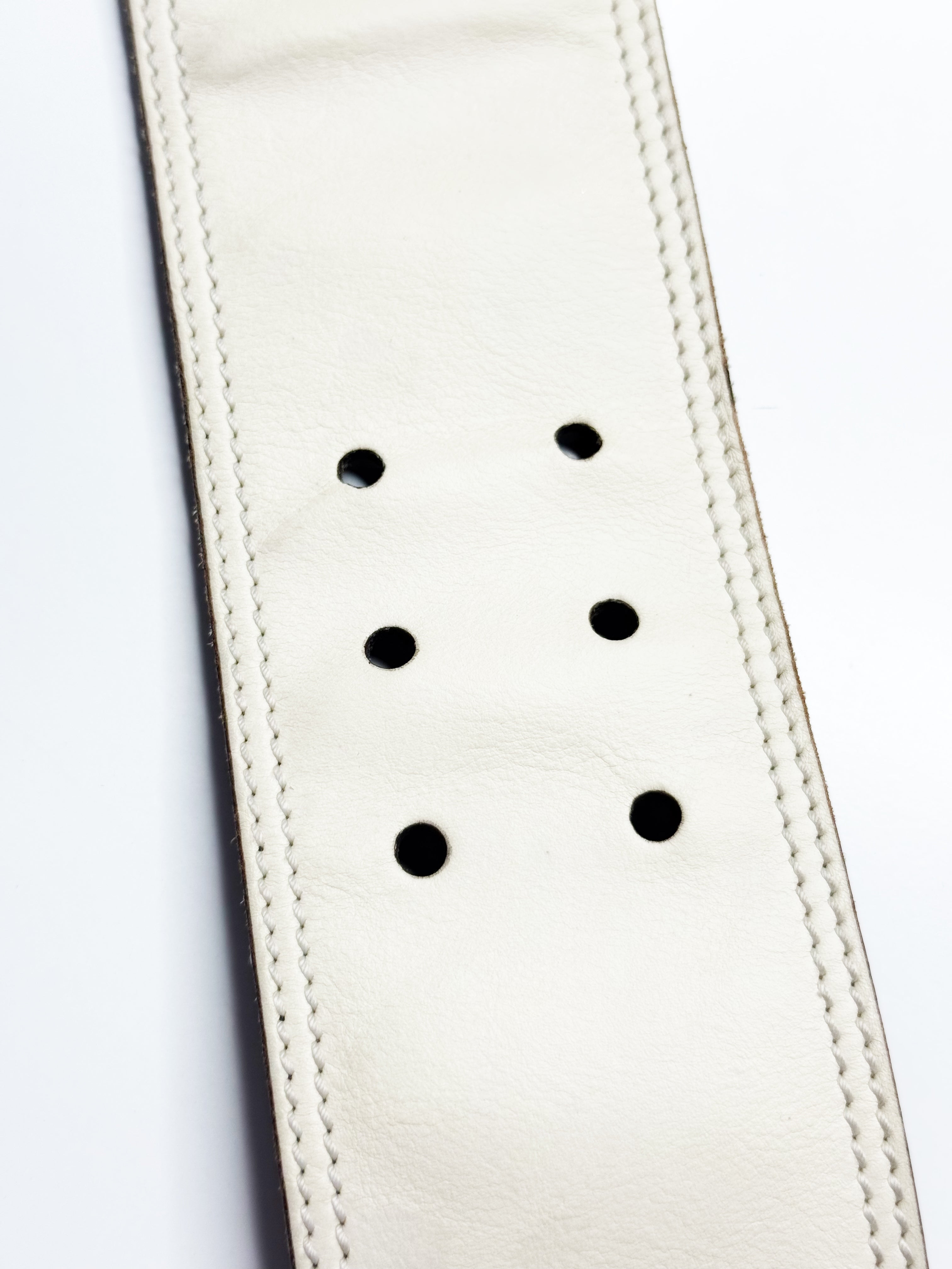 YVES SAINT LAURENT Wide Leather Belt – Made in Italy