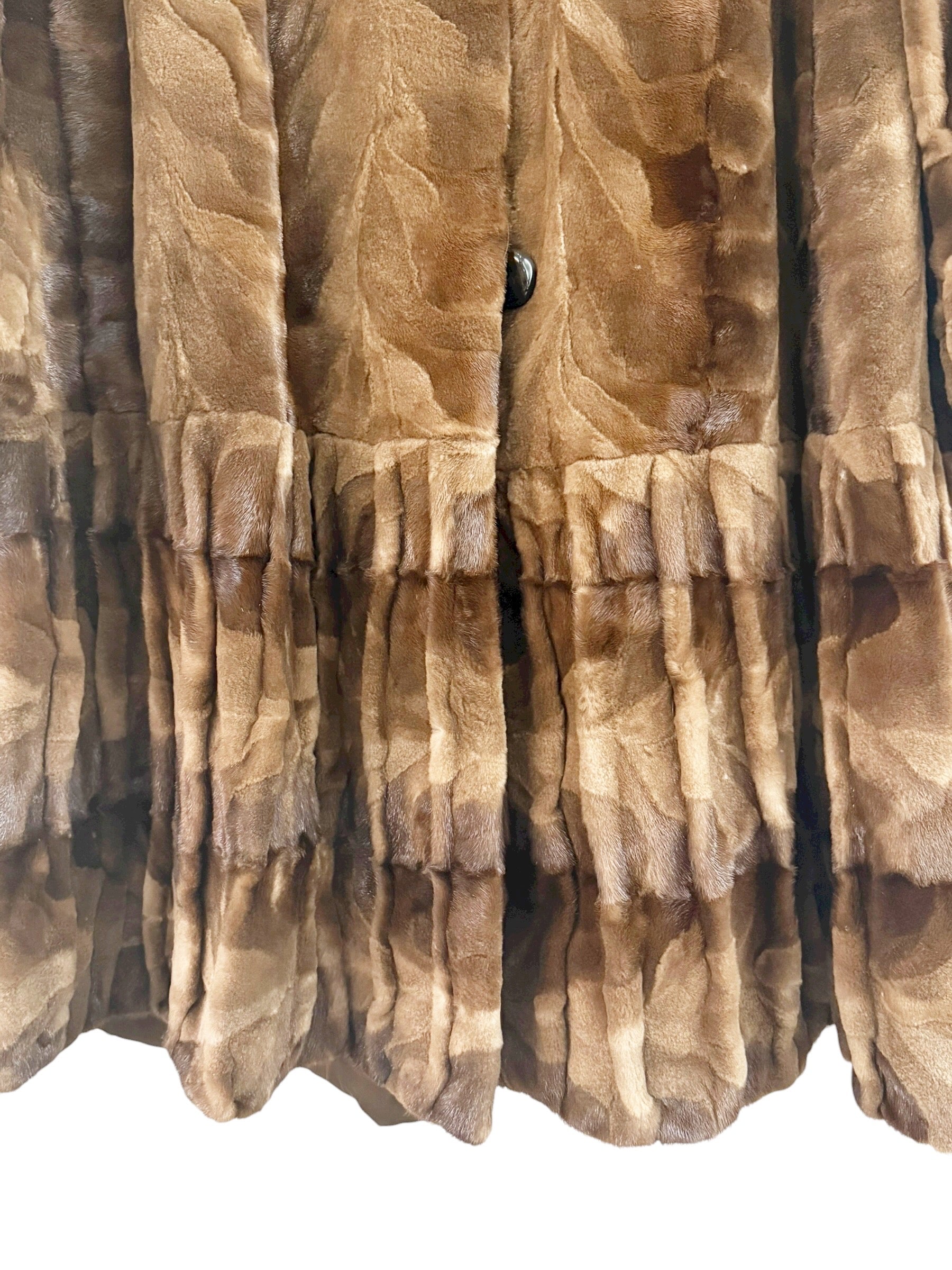 Vintage Sheared Fur Coat