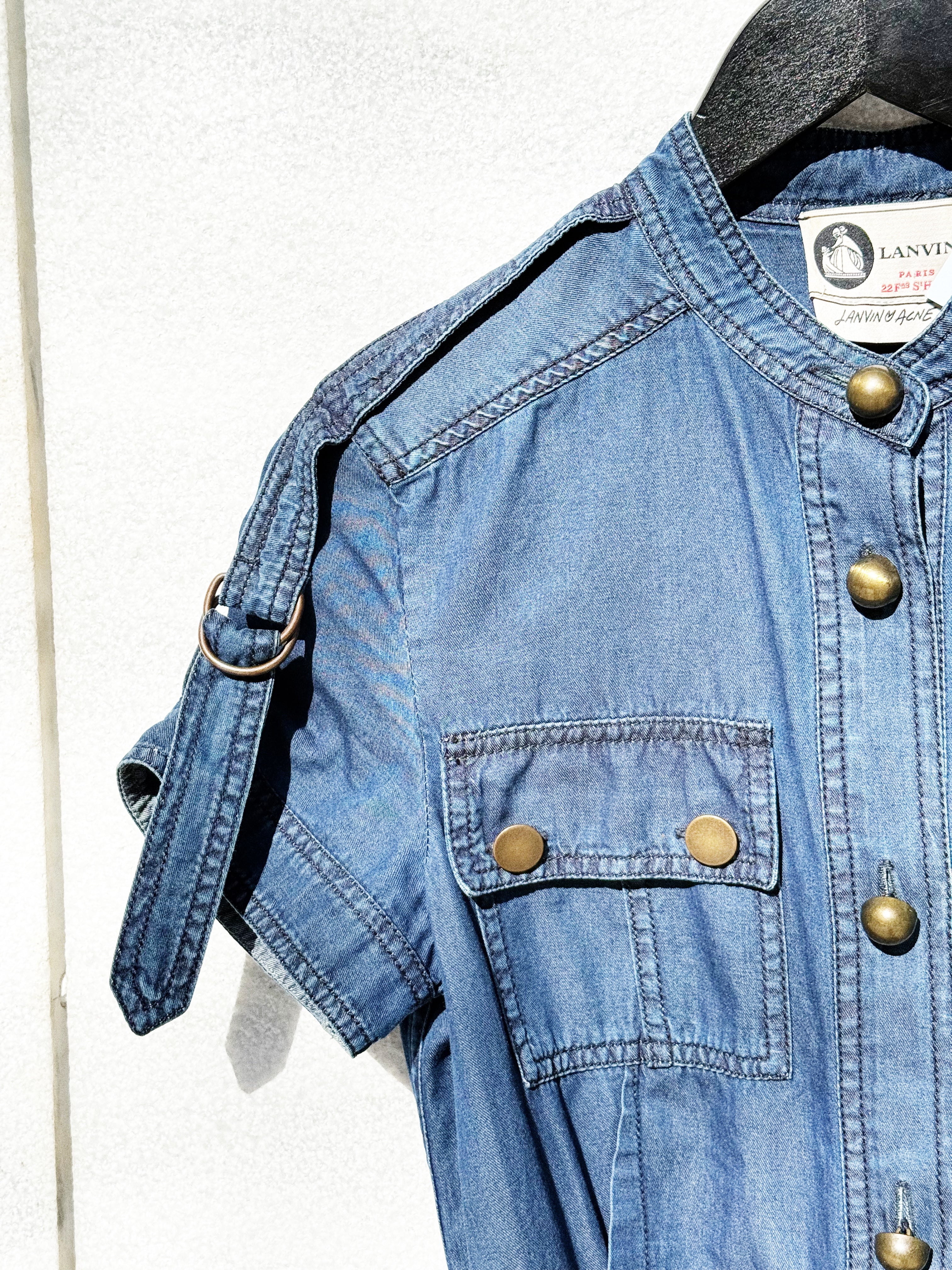 LANVIN&ACNE Denim Dress