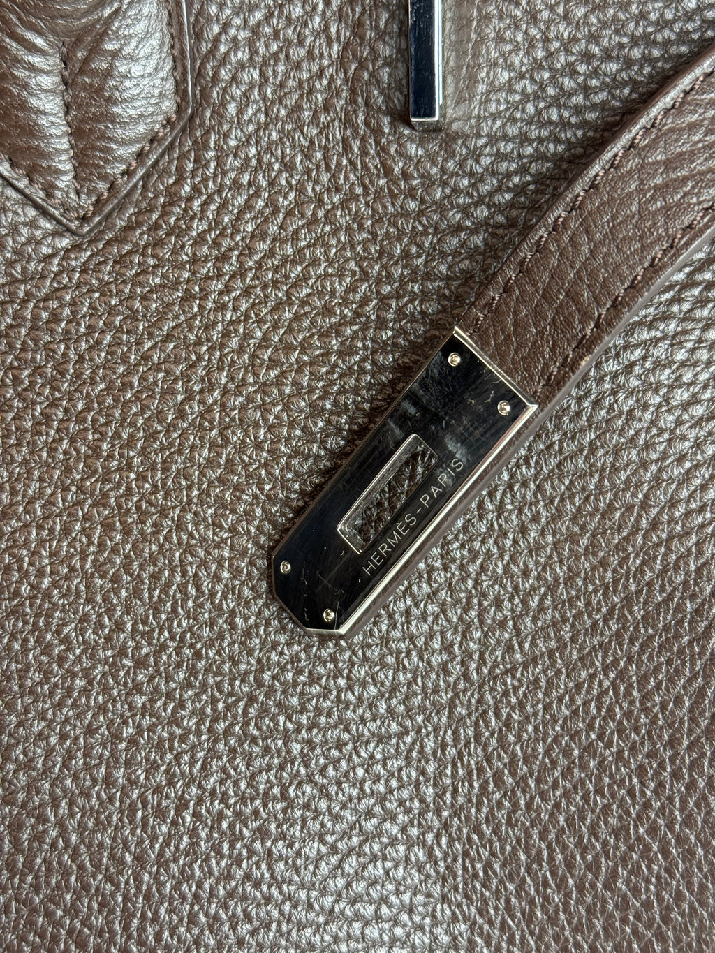 HERMÈS BIRKIN 40 TOGO LEATHER BAG