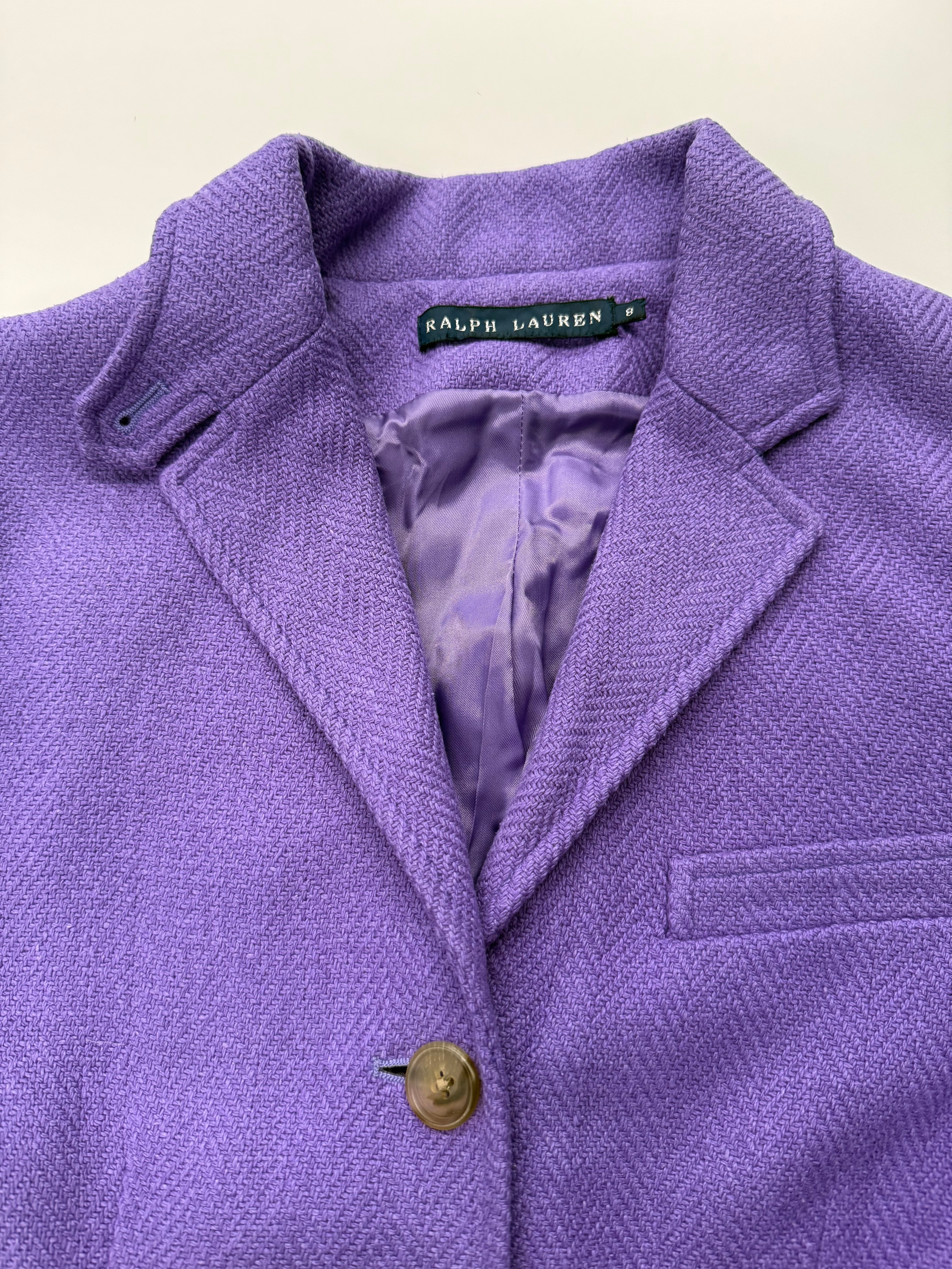 Ralph Lauren Silk-Lined Wool Blazer