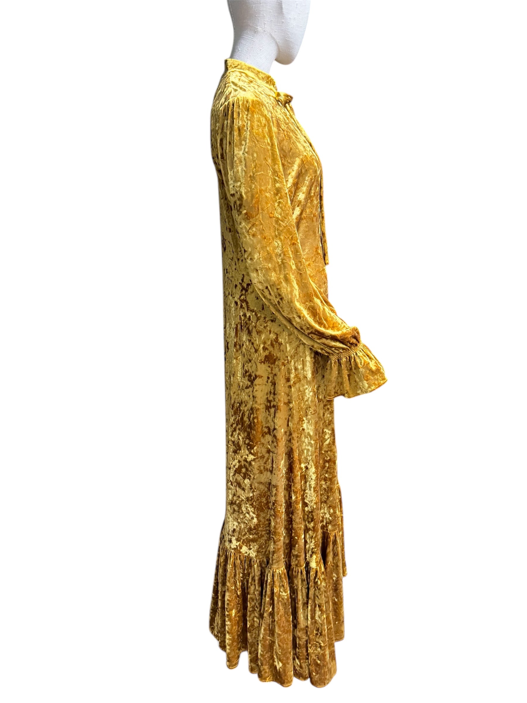 Velvet Maxi Dress by Atelier Runmarker