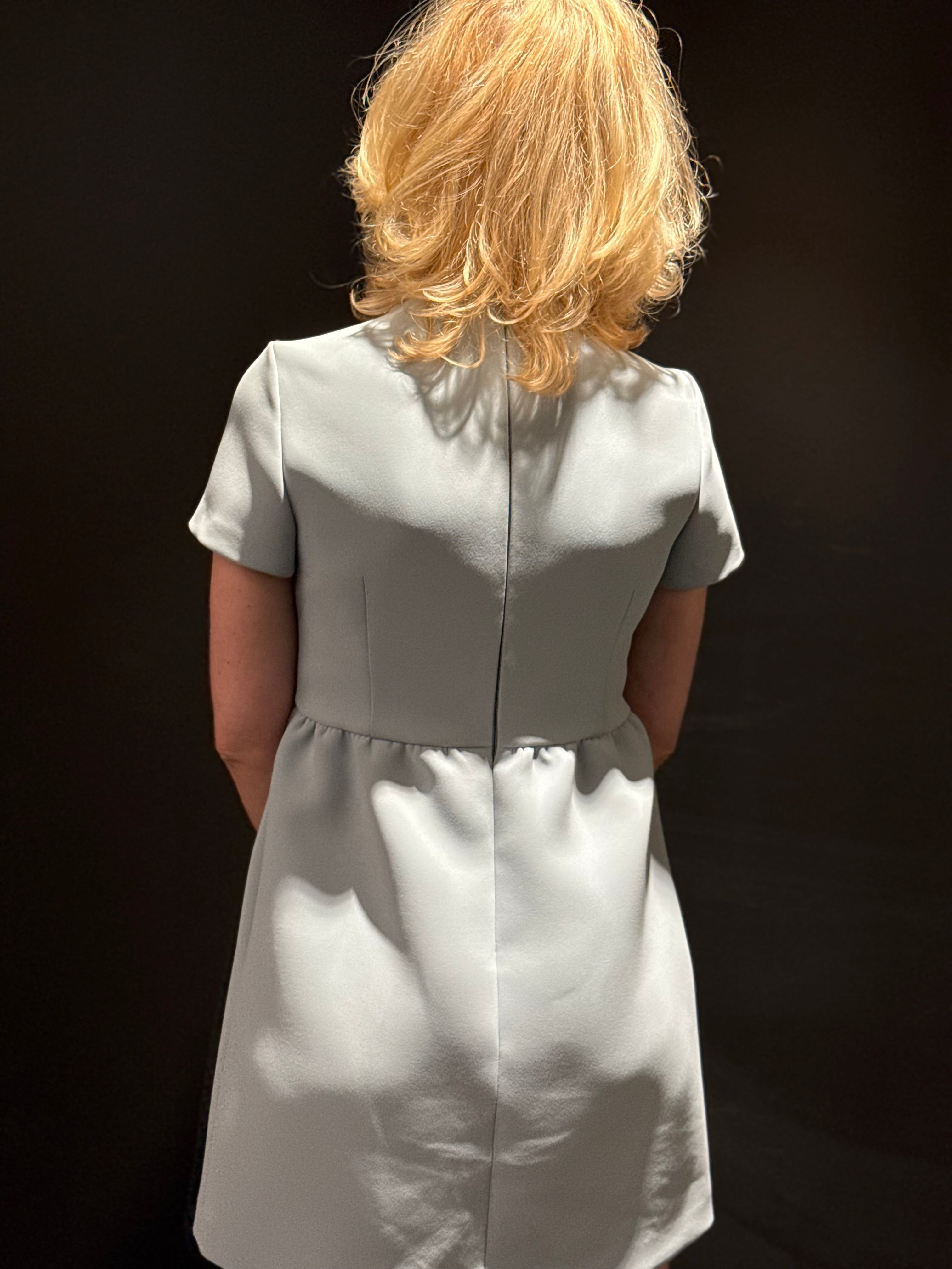 RED Valentino Ice Blue Mini Dress