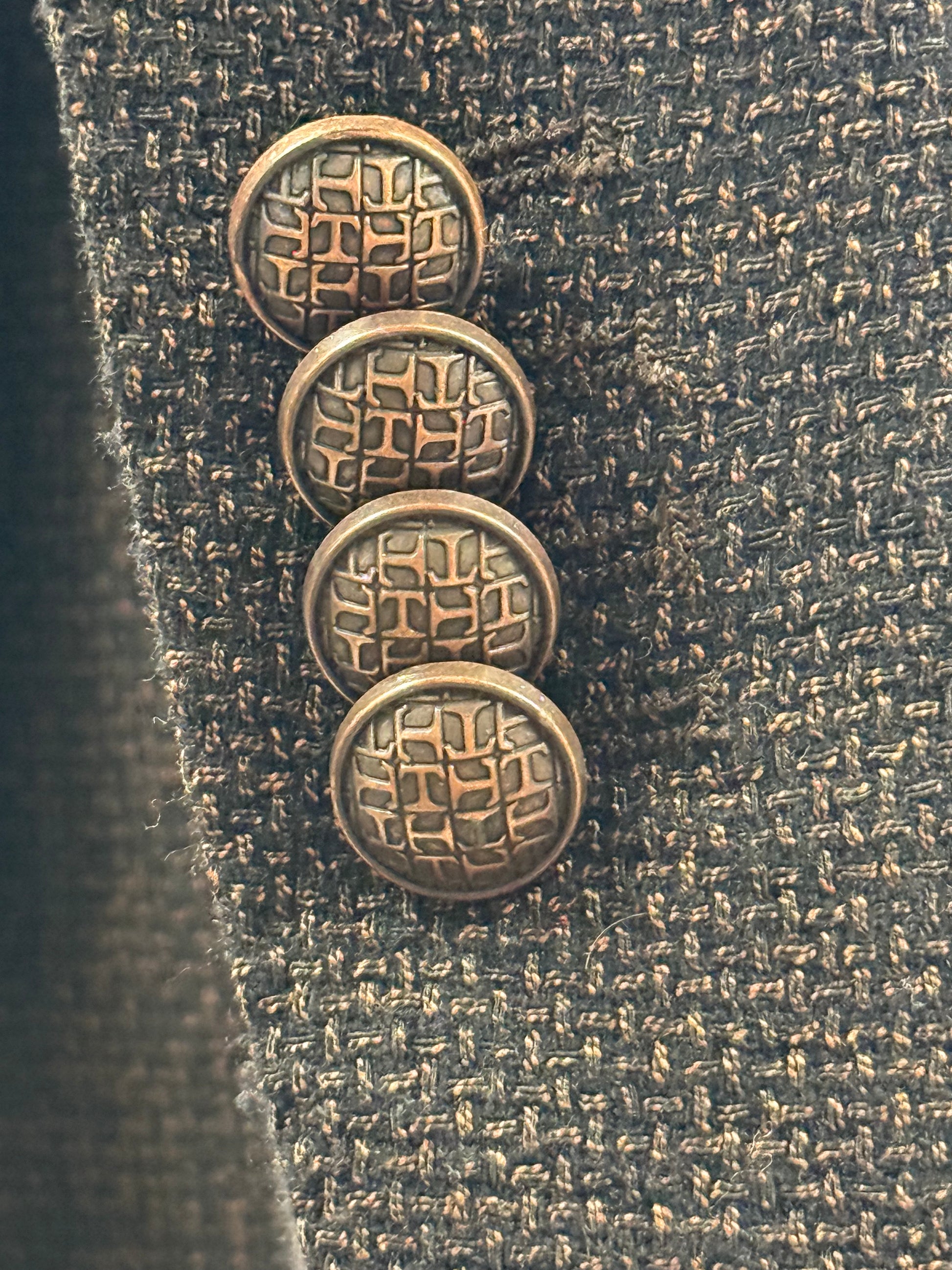 TAGLIATORE Double-Breasted Wool Blend Blazer – Made in Italy