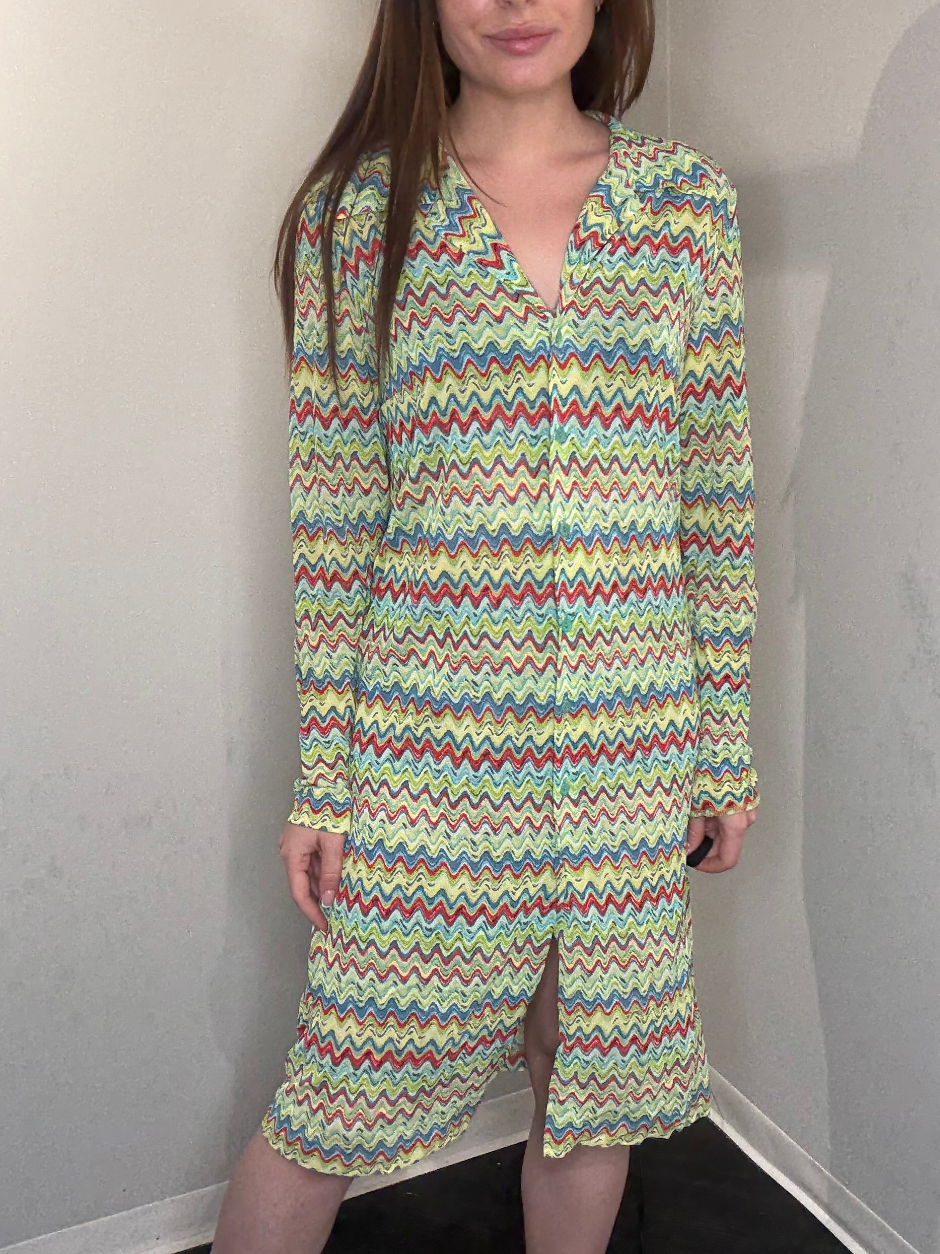 Missoni Mare Zigzag Knit Dress