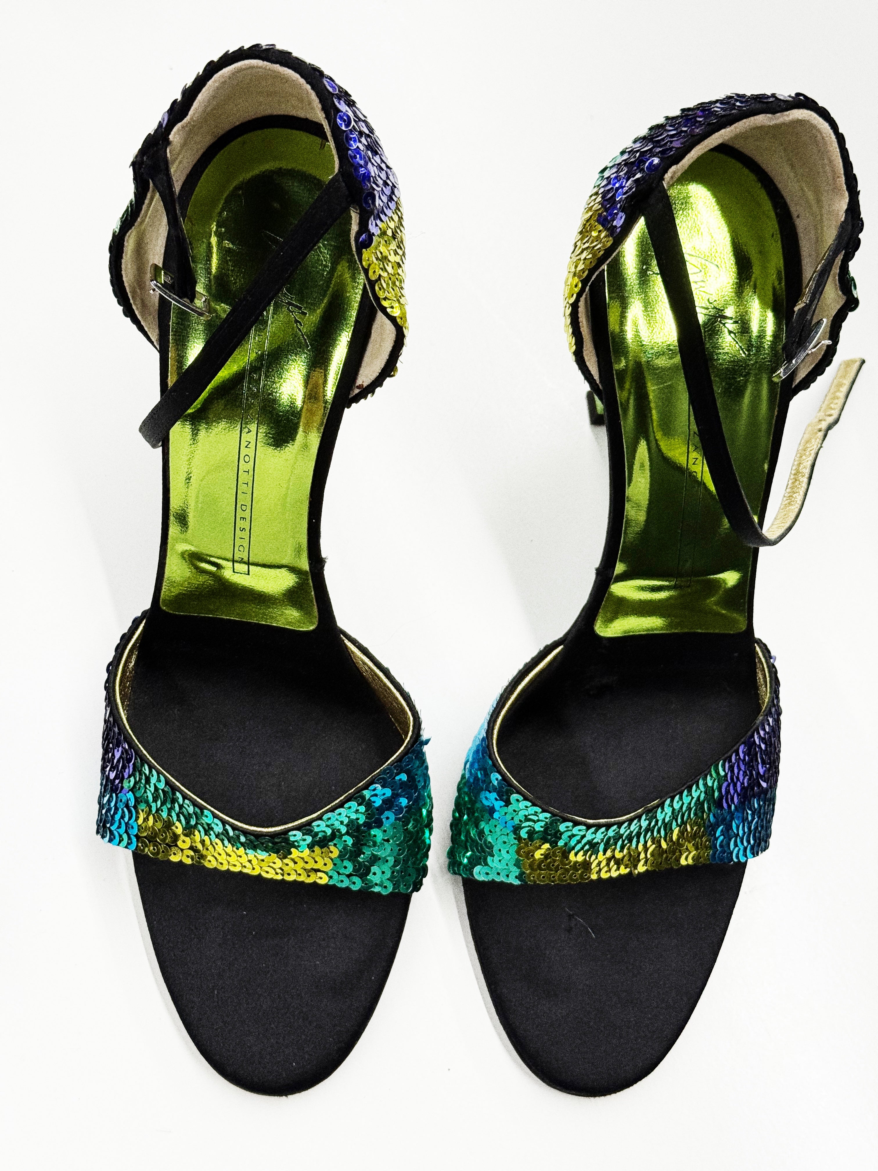 Giuseppe Zanotti Sequin Sandals