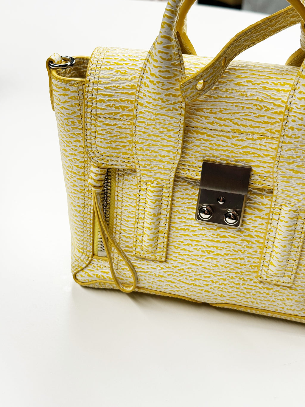 3.1 PHILLIP LIM PASHLI MINI TEXTURED LEATHER BAG