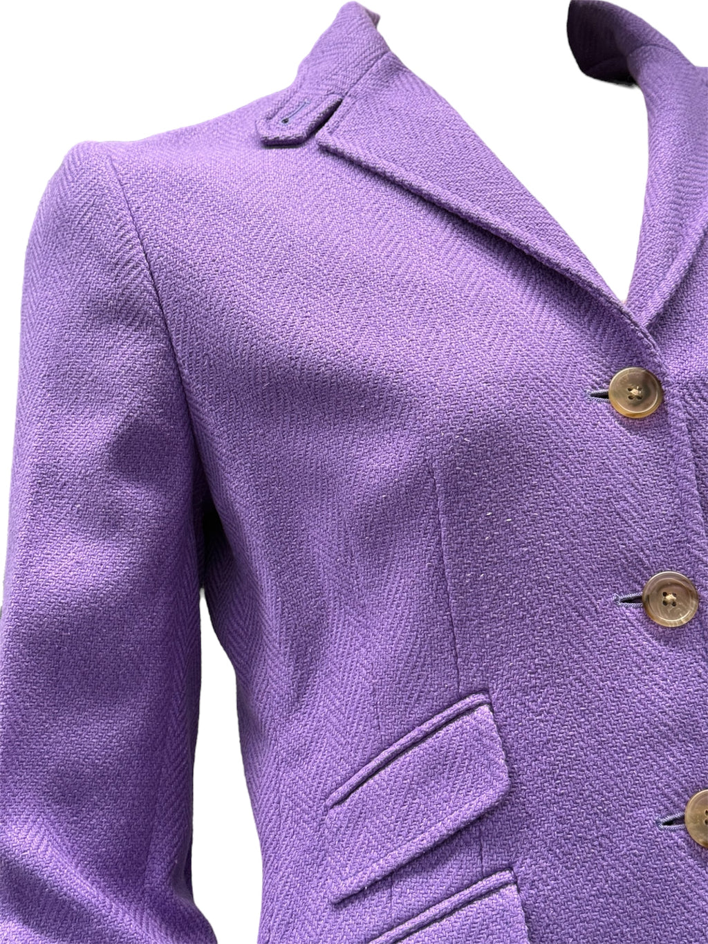 Ralph Lauren Silk-Lined Wool Blazer